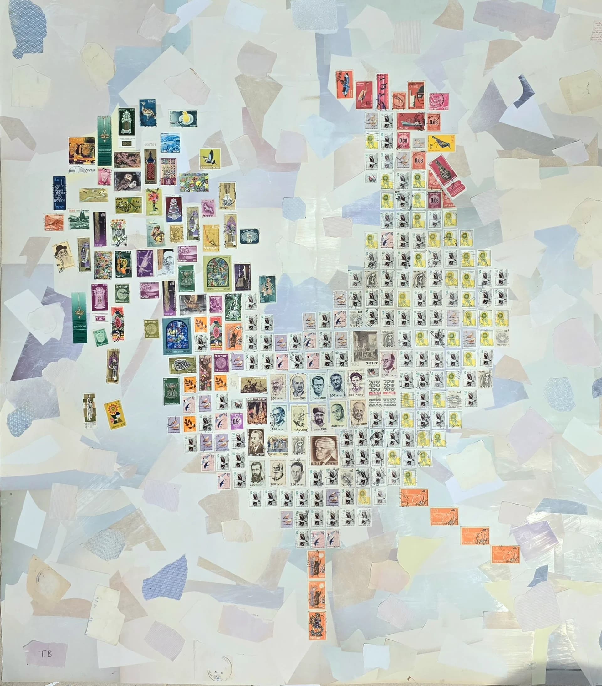 Pixelated rooster