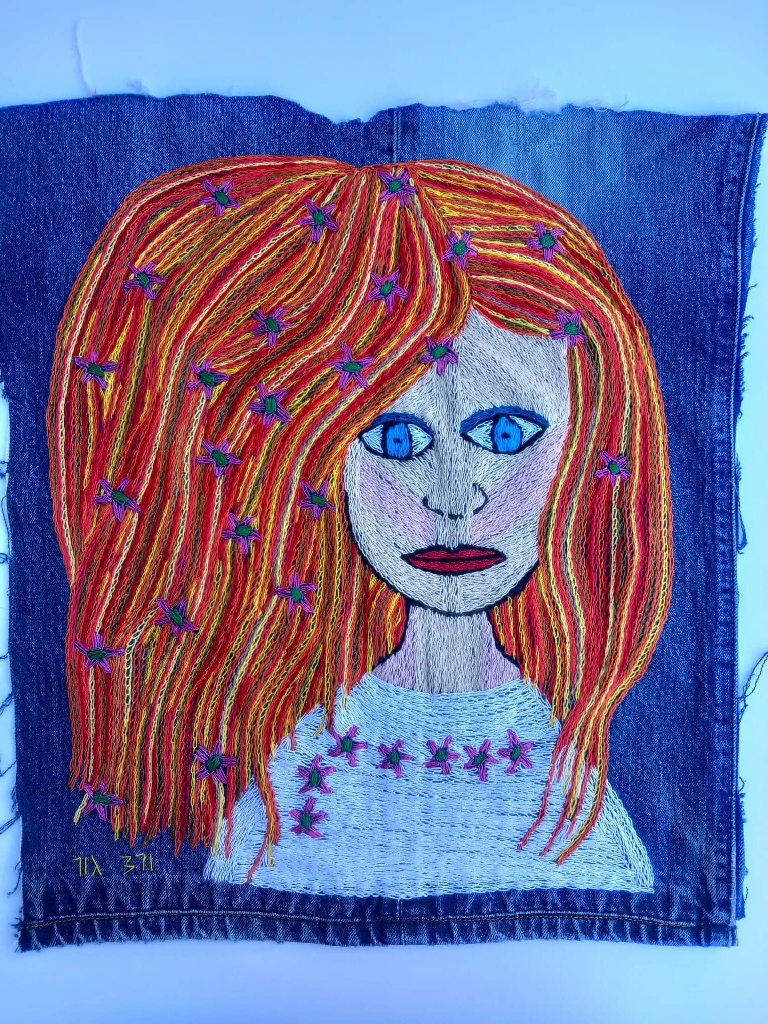 Redhead woman