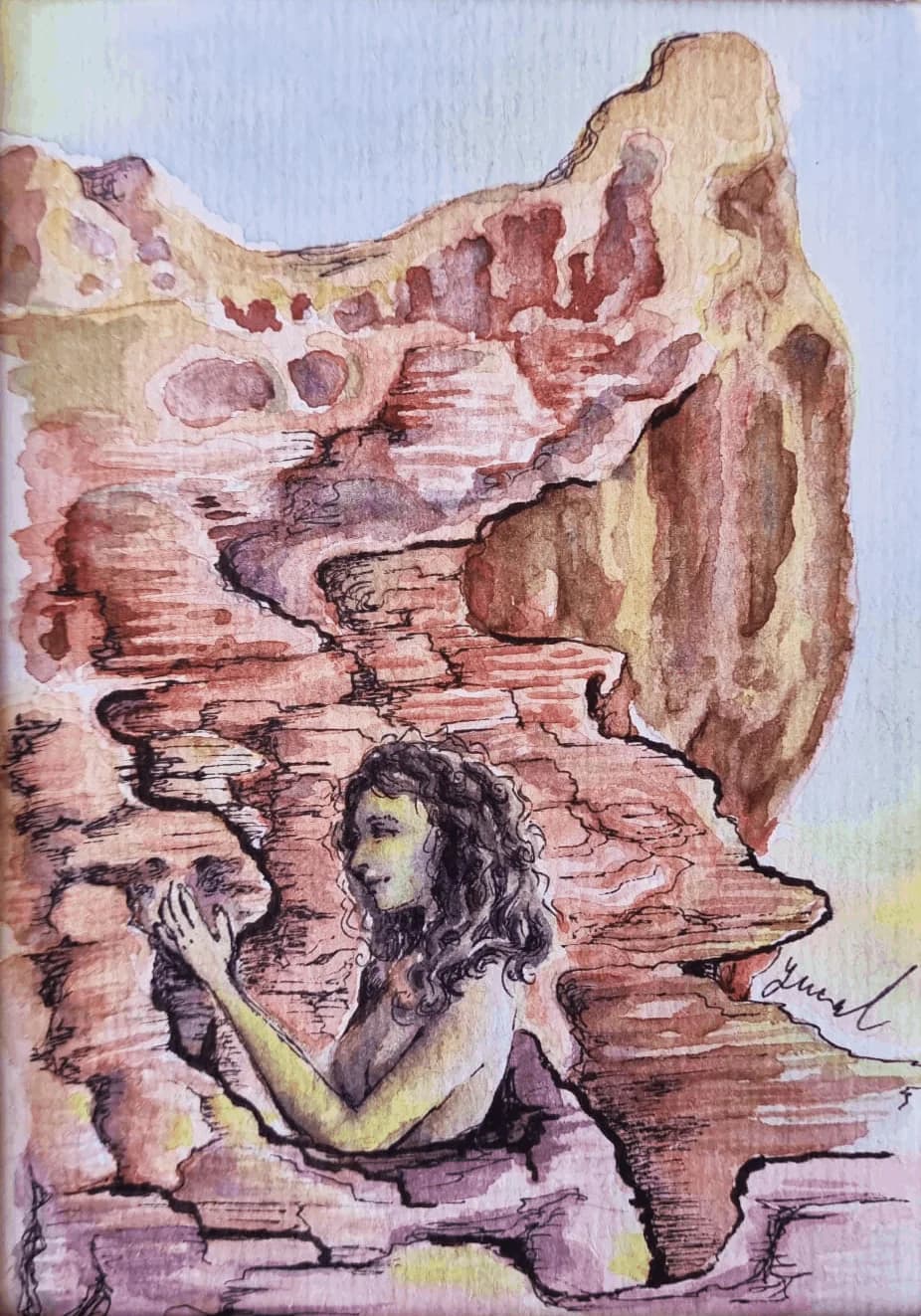 Sand stone