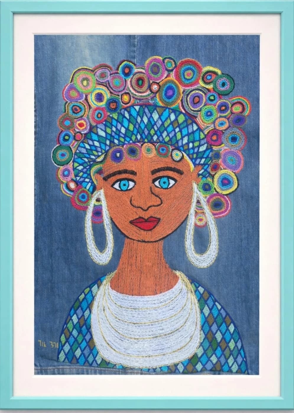 Woman and sparkling white jewelry