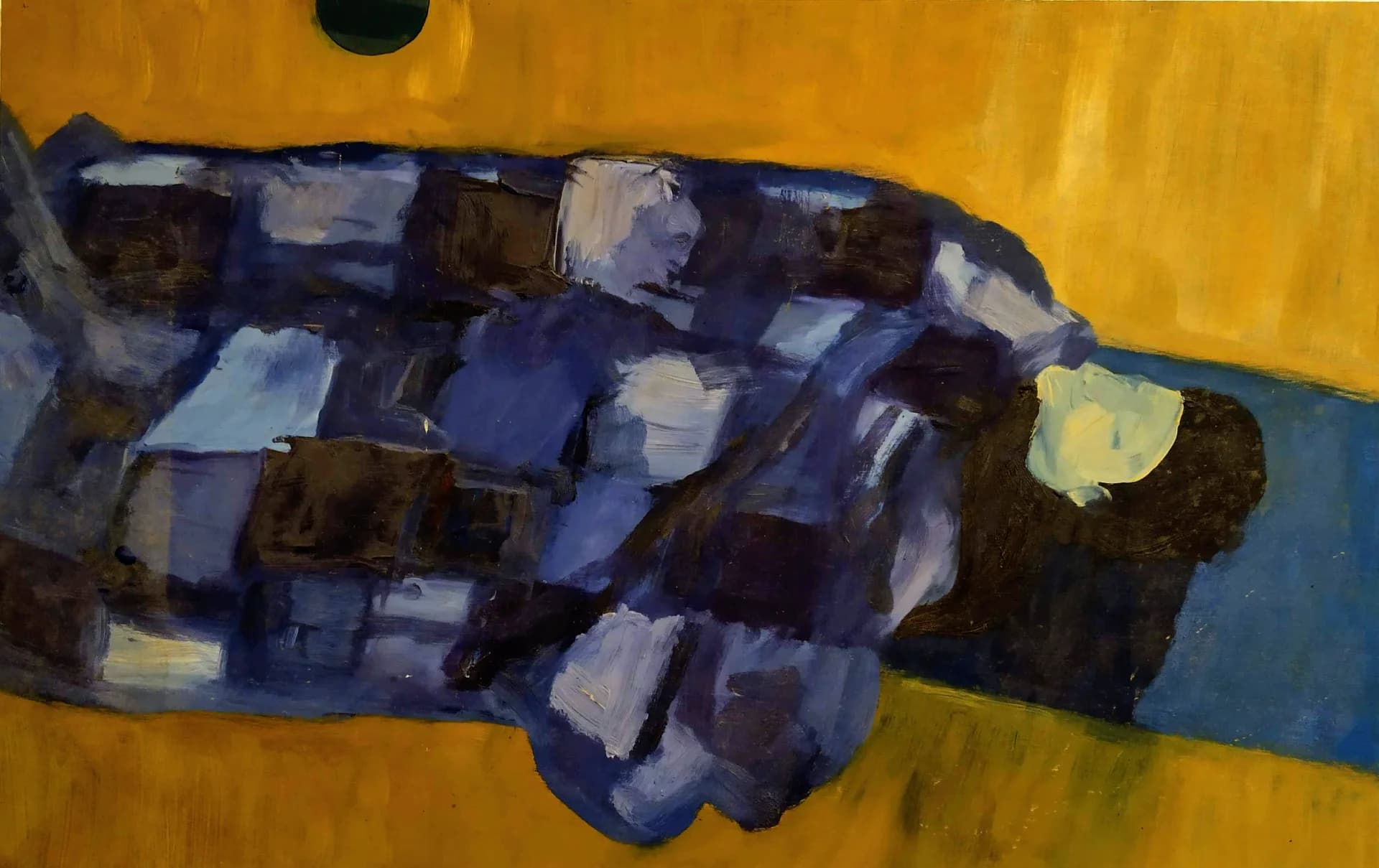 Reclining Figure in Violet