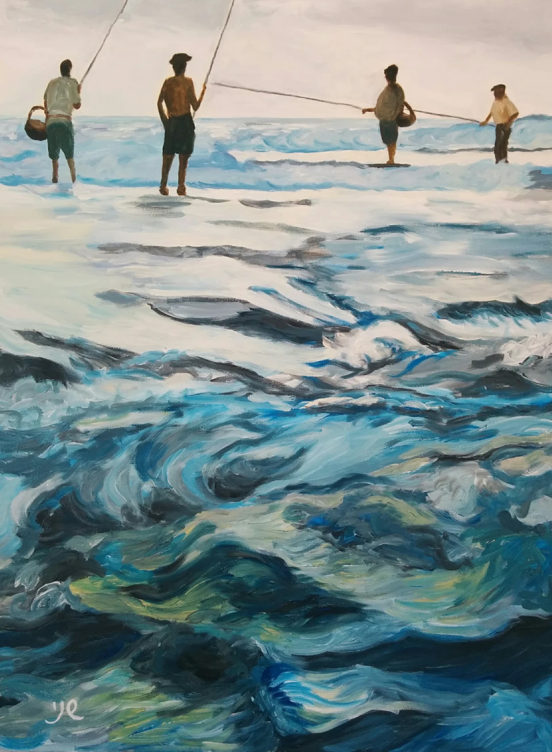 Fishermen at Bat Galim