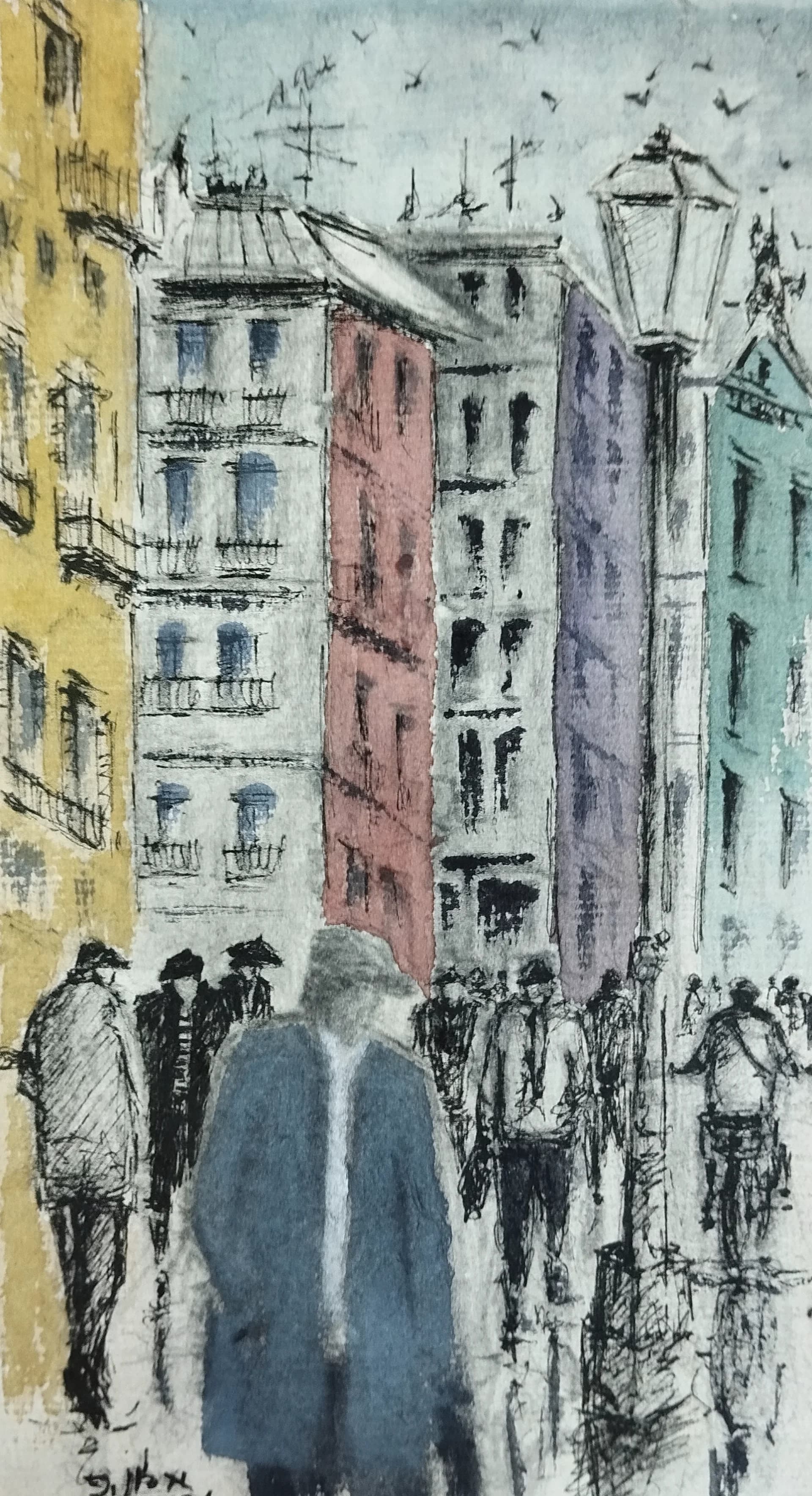 The colours seen from here
