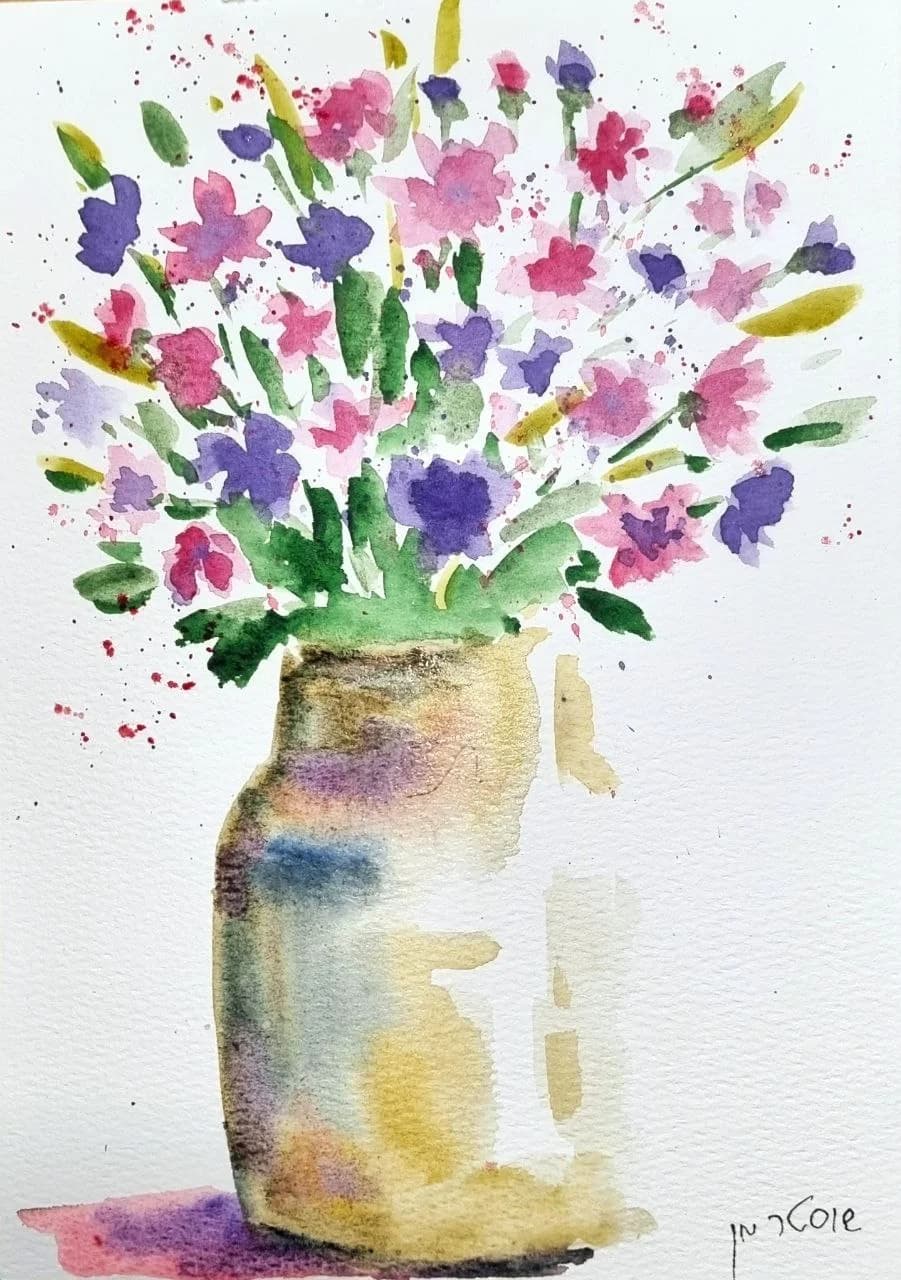 Wildflower Mason Jar