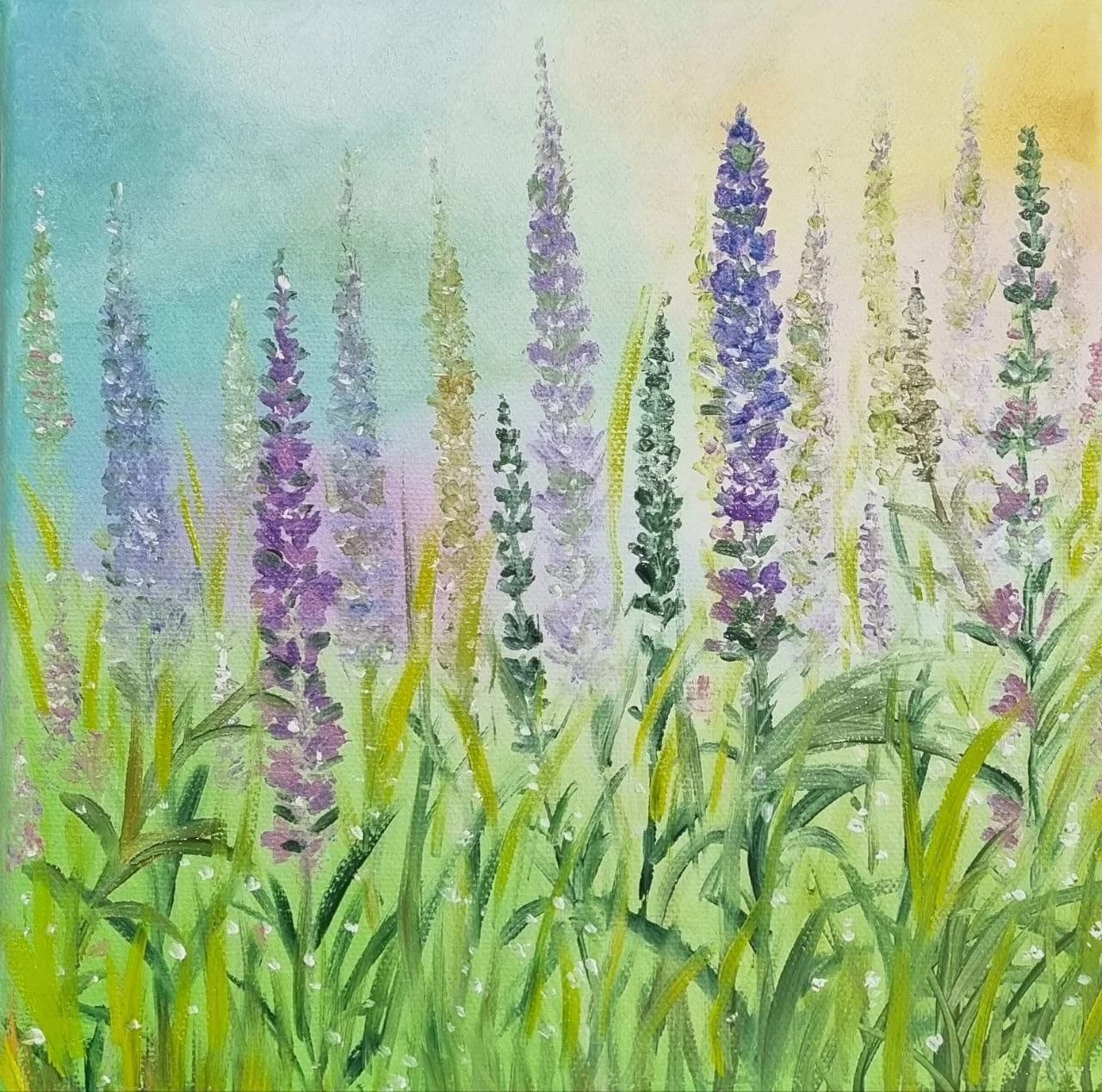 Lavender Meadow Light