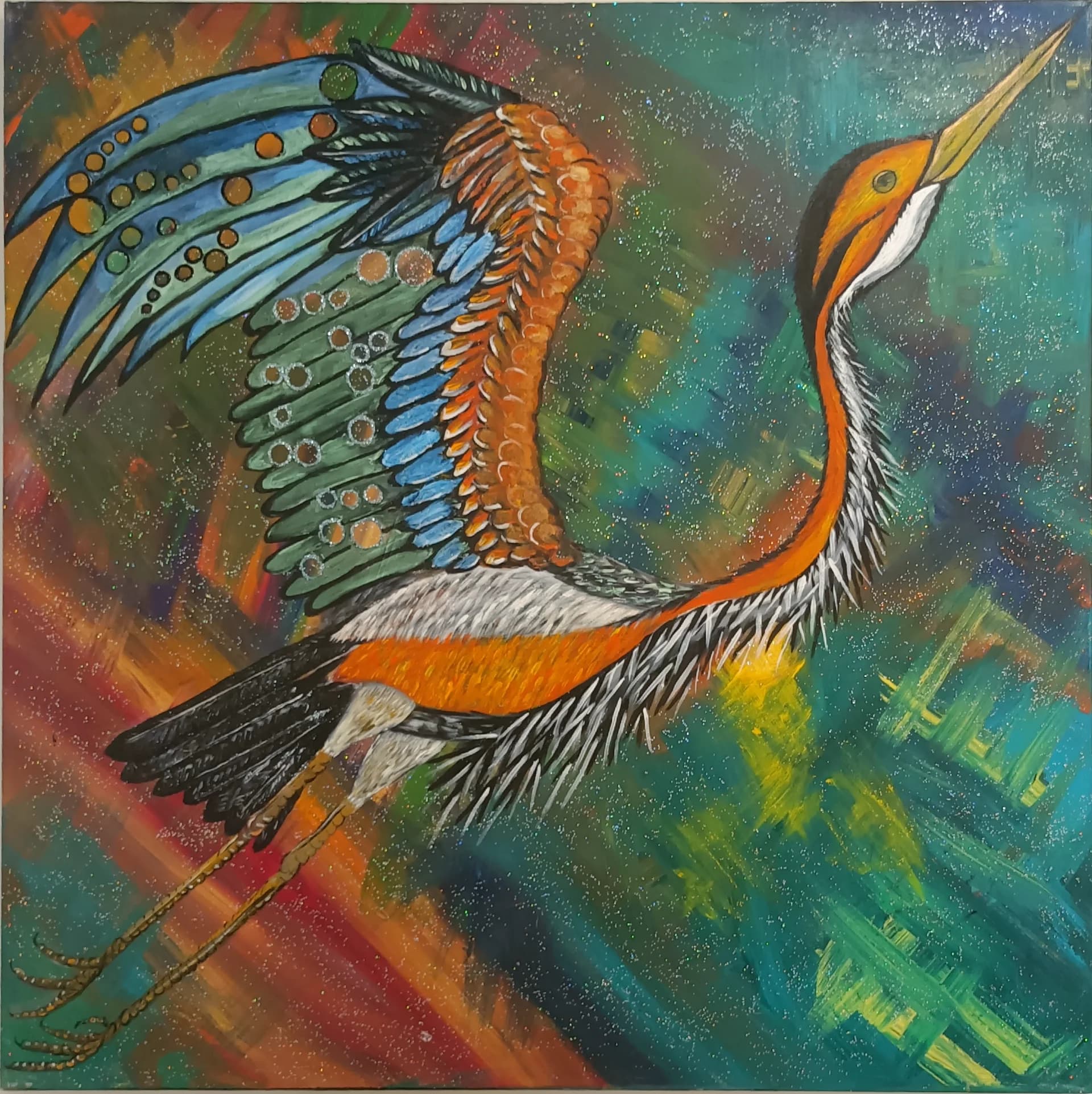 Celestial Crane Flight