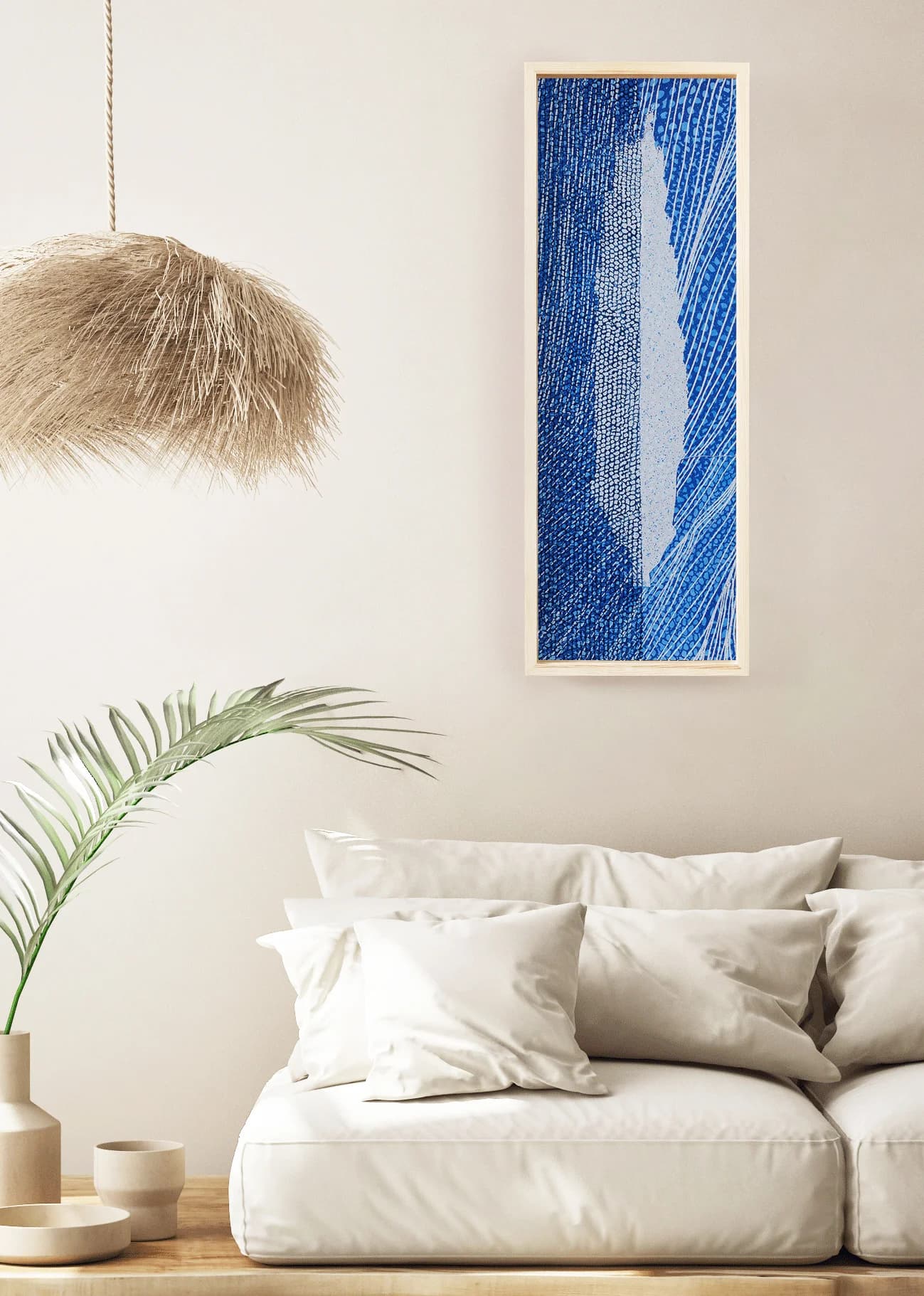 White elongated cypress-Blue Path 5/7 2