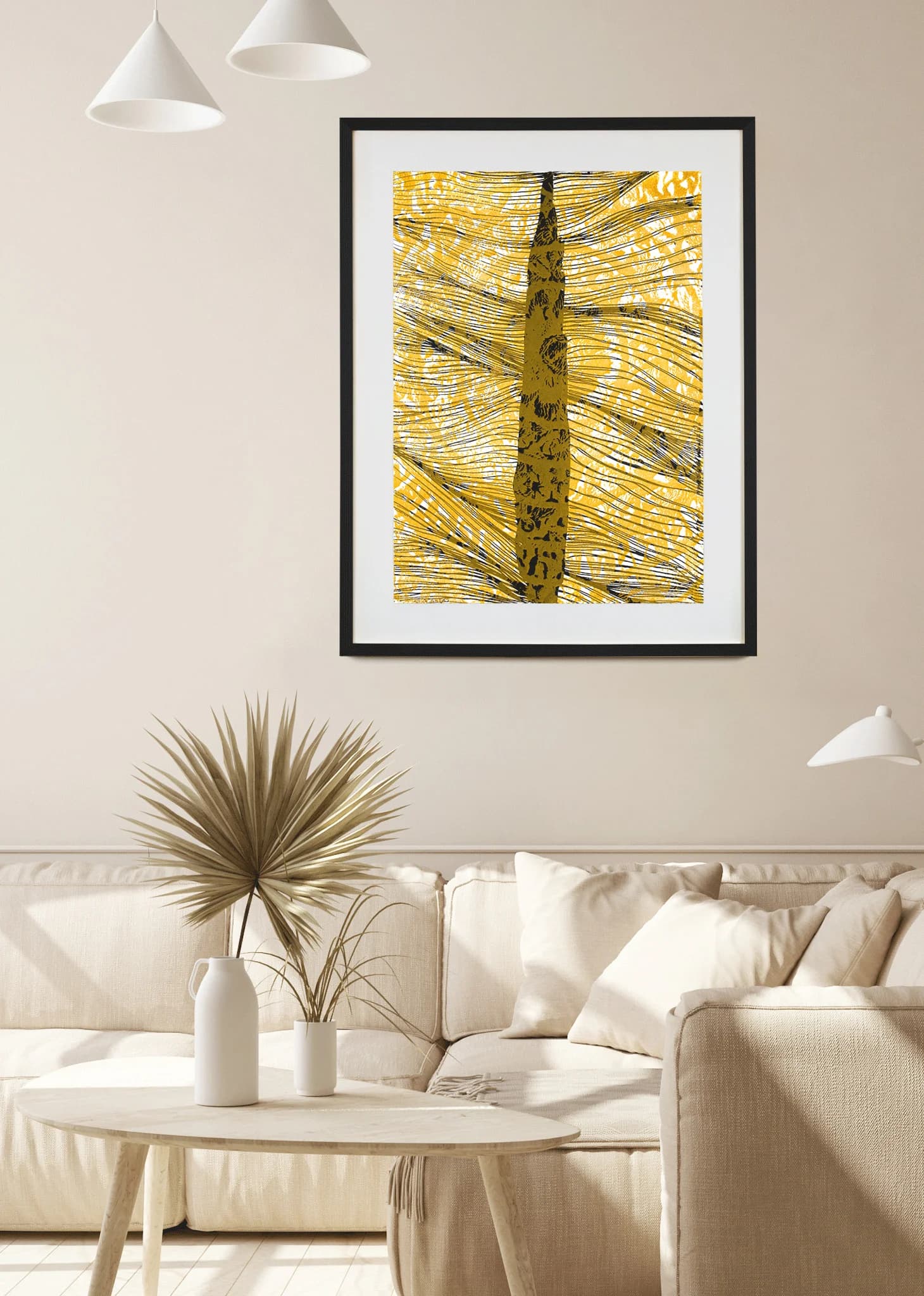 1/4 Cypress 1 ochre-Rosette 3