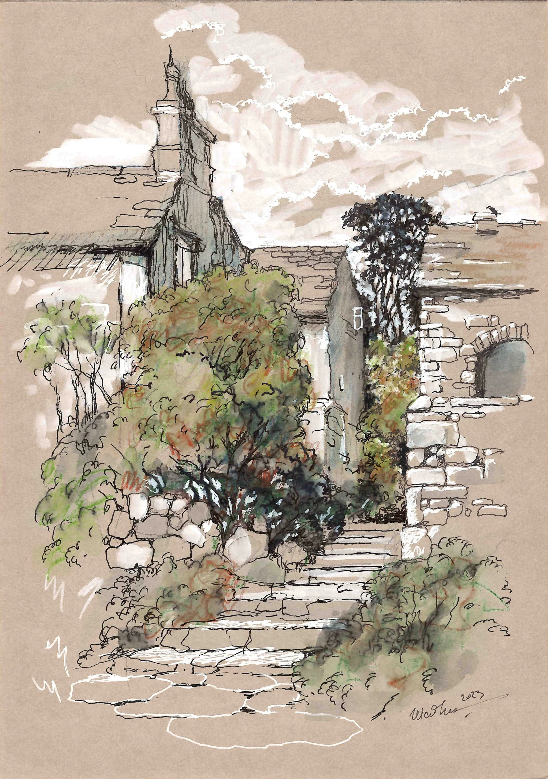 "Jerusalem Travel Sketches"