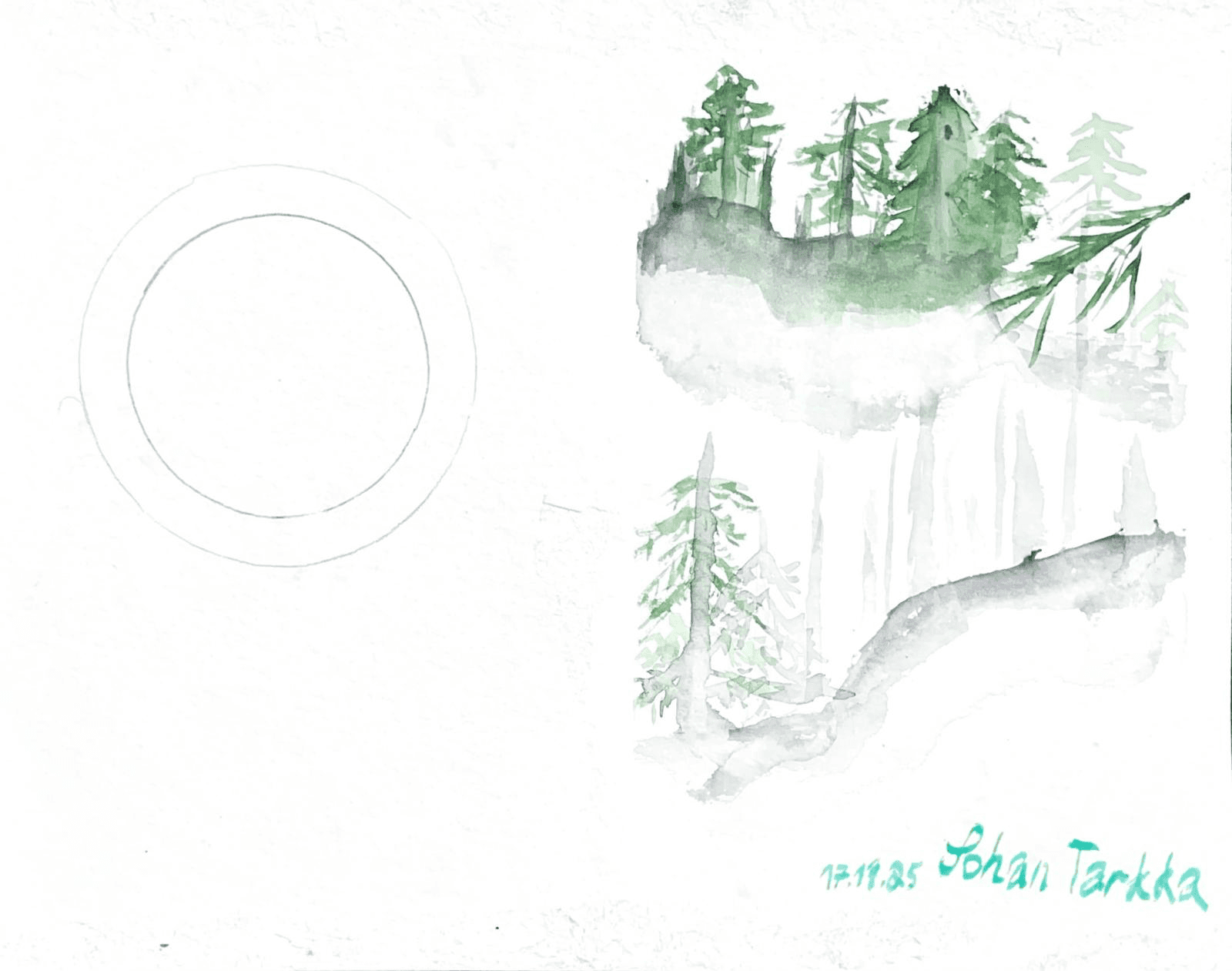 Whispering Forest Veil