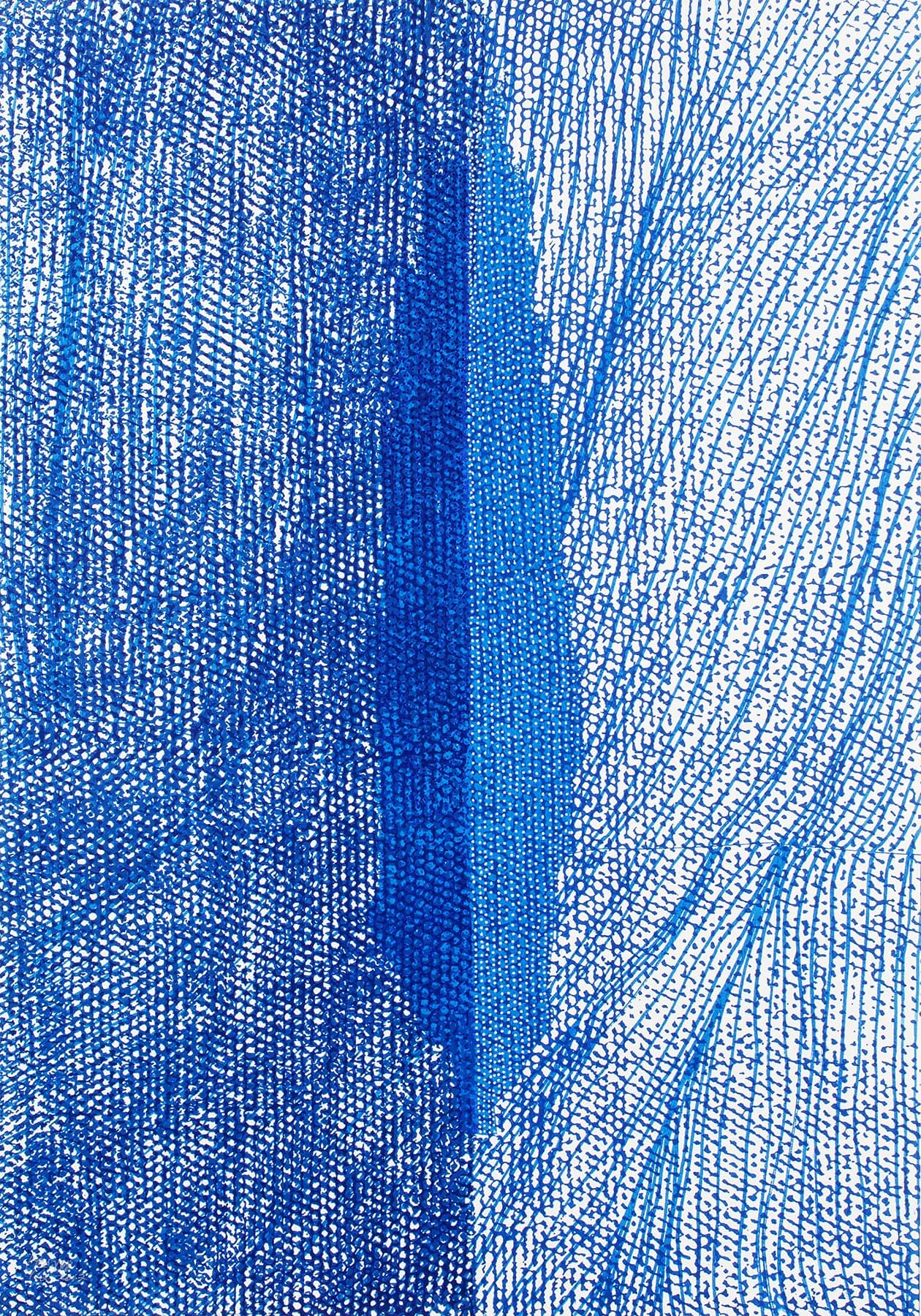 Blue Cypress Blue Mesh & Painting 1/9