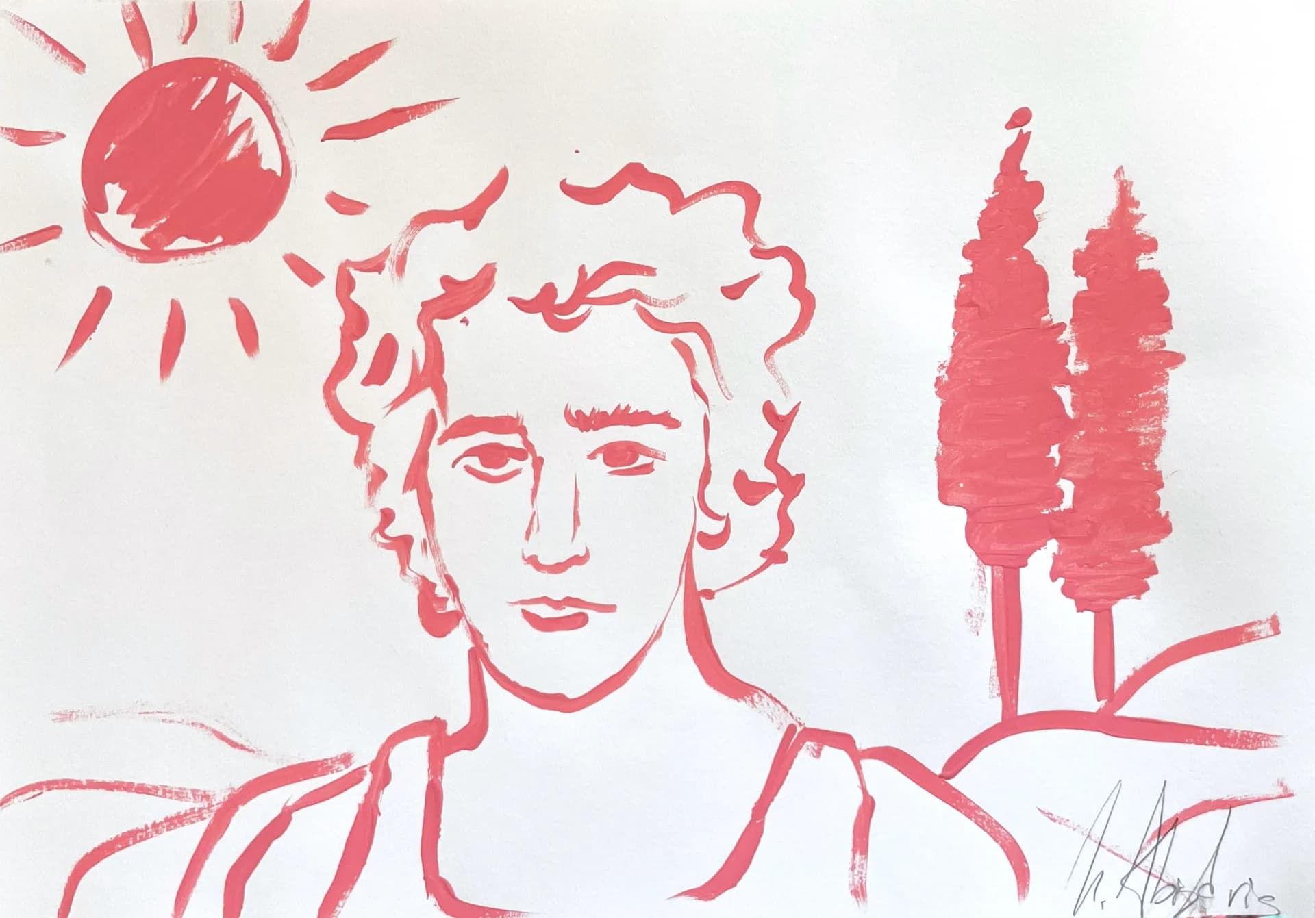 Boy in the Kibbutz