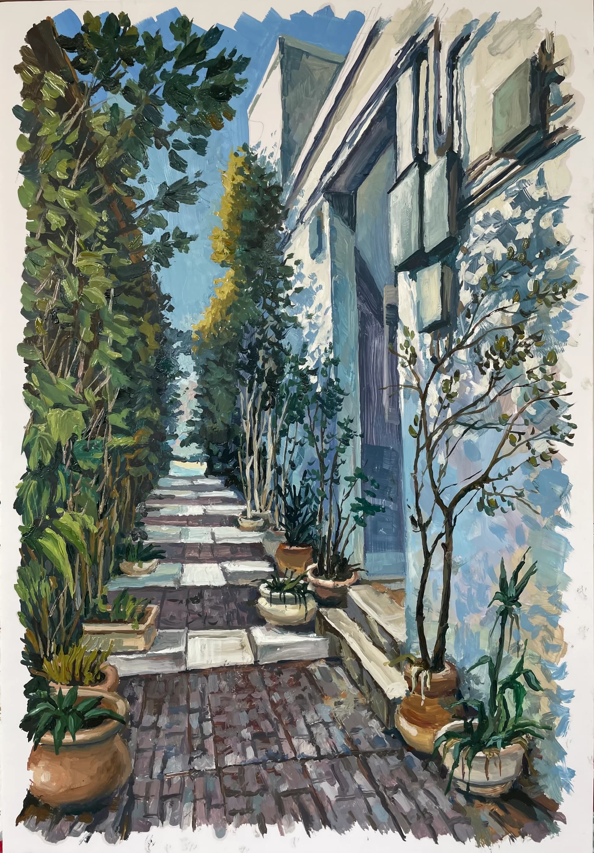 Shady street