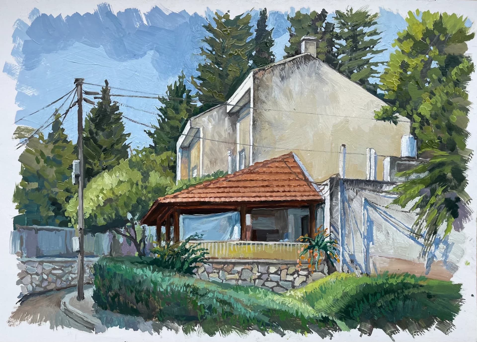 The old house