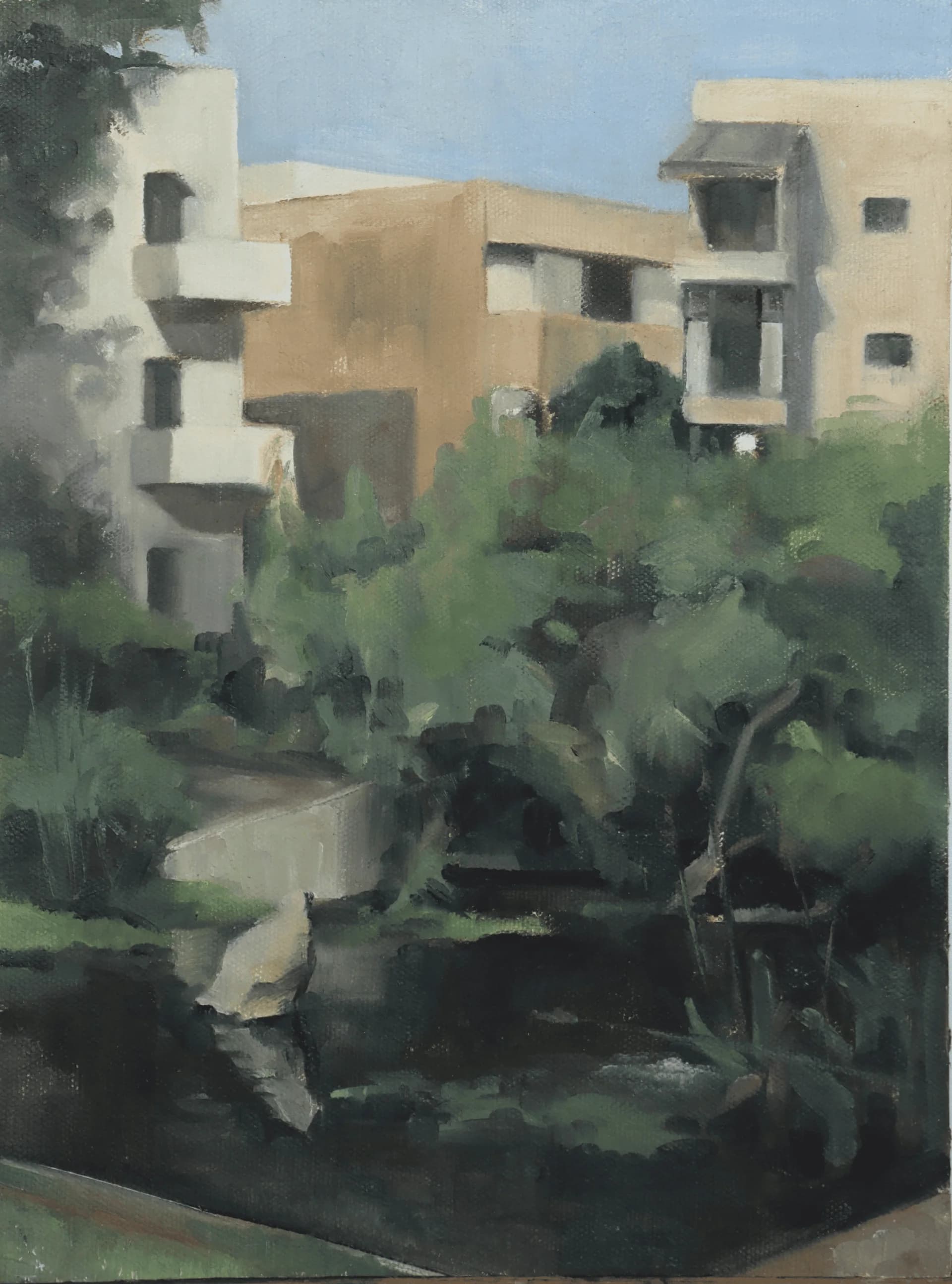 Quiet Facades of Tel Aviv