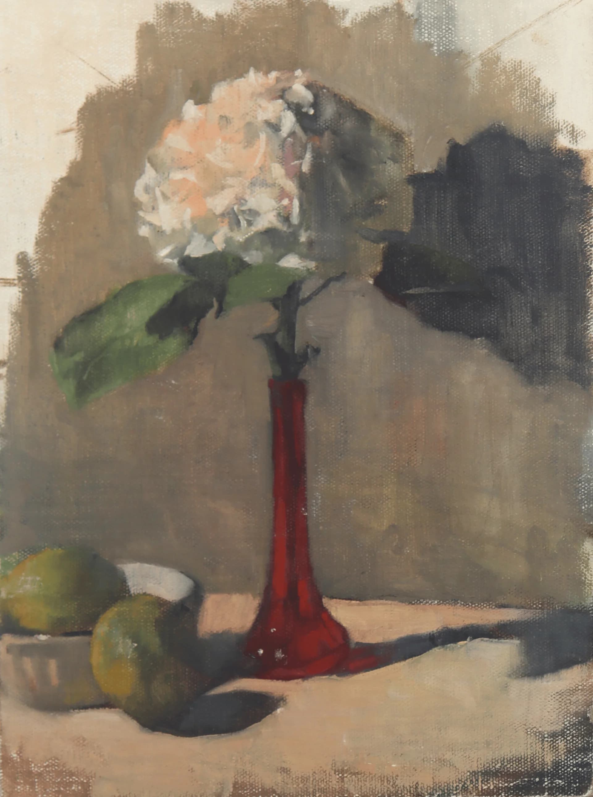 Red Vase Stillness