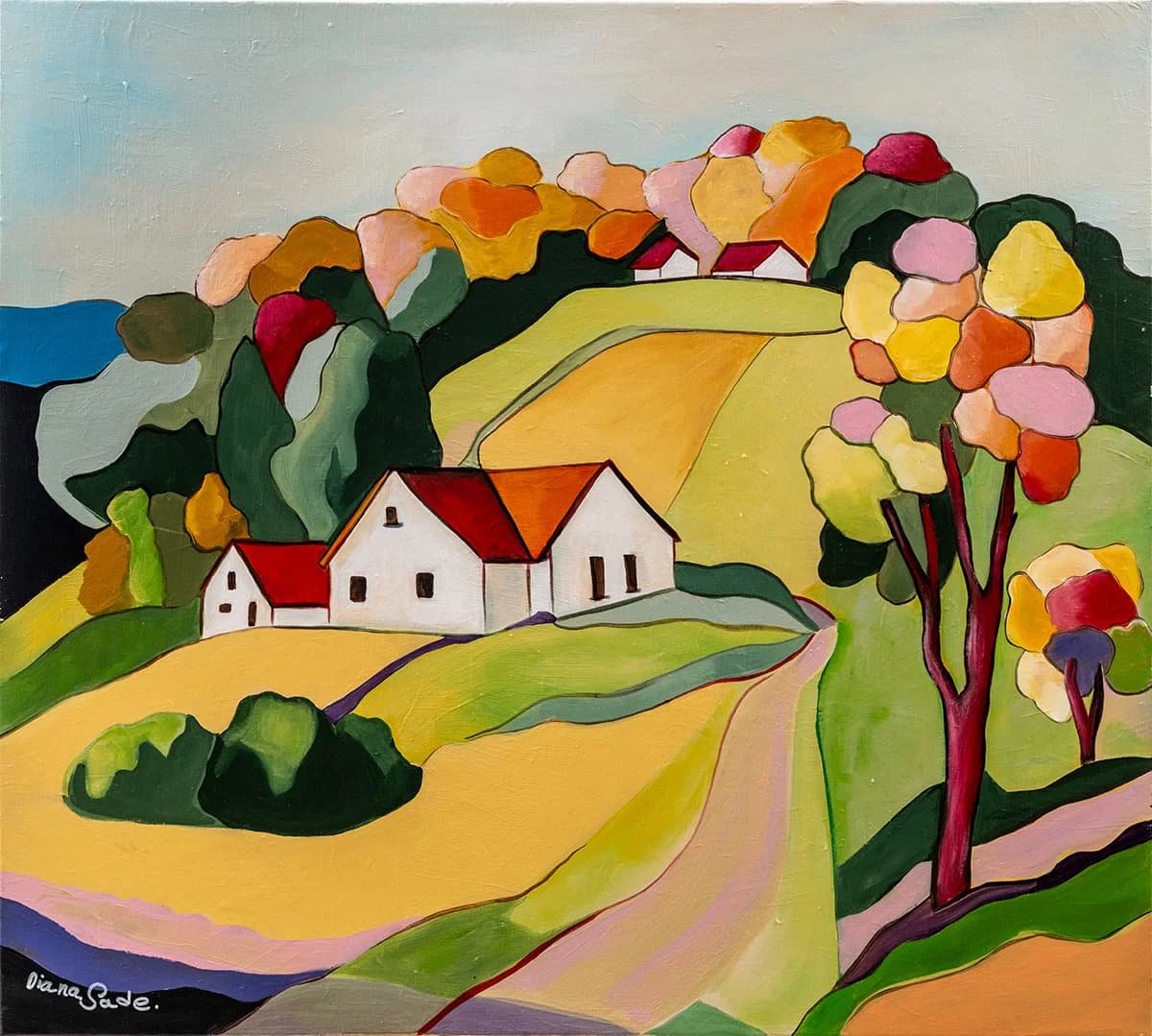 Hillside in Bloom