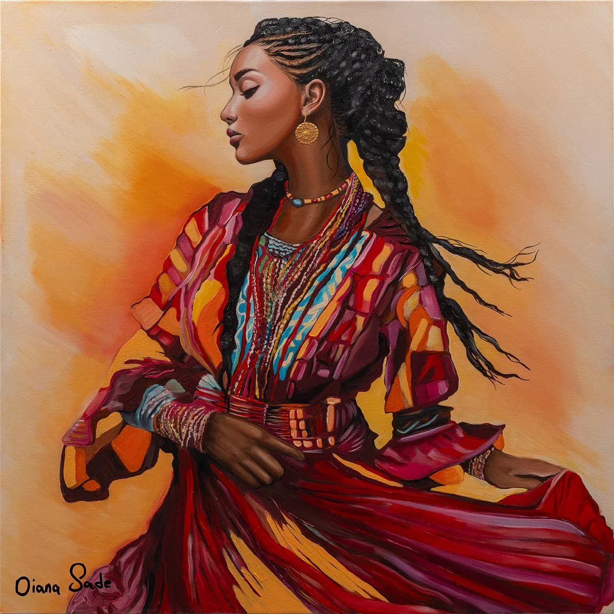 Dance of Life – Flame** *(From the Ethiopian Dancers Series)
