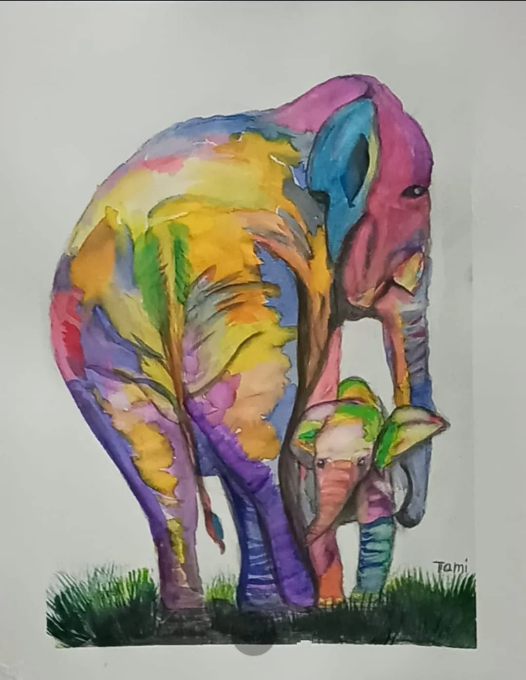 “Colorful Elephant”