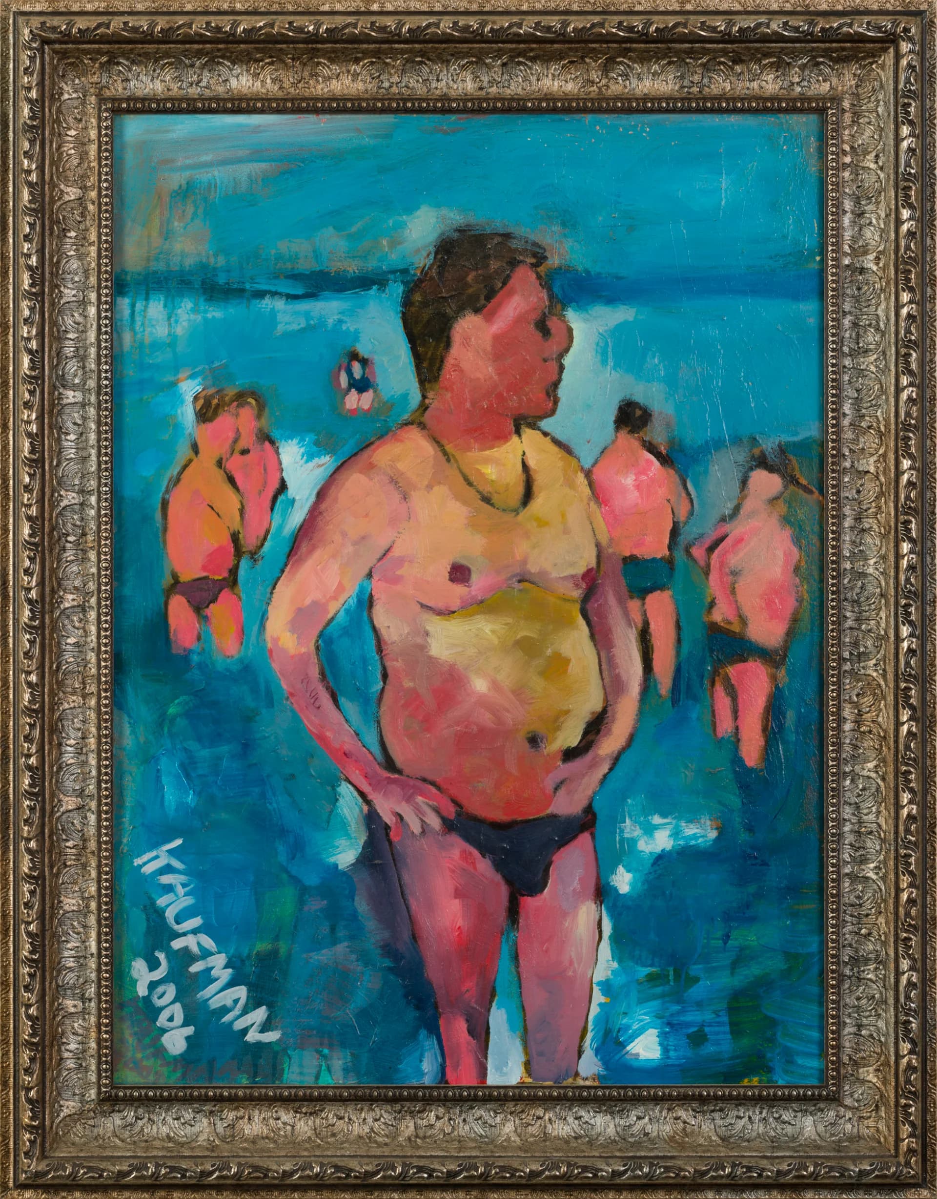 Bathers in Turquoise