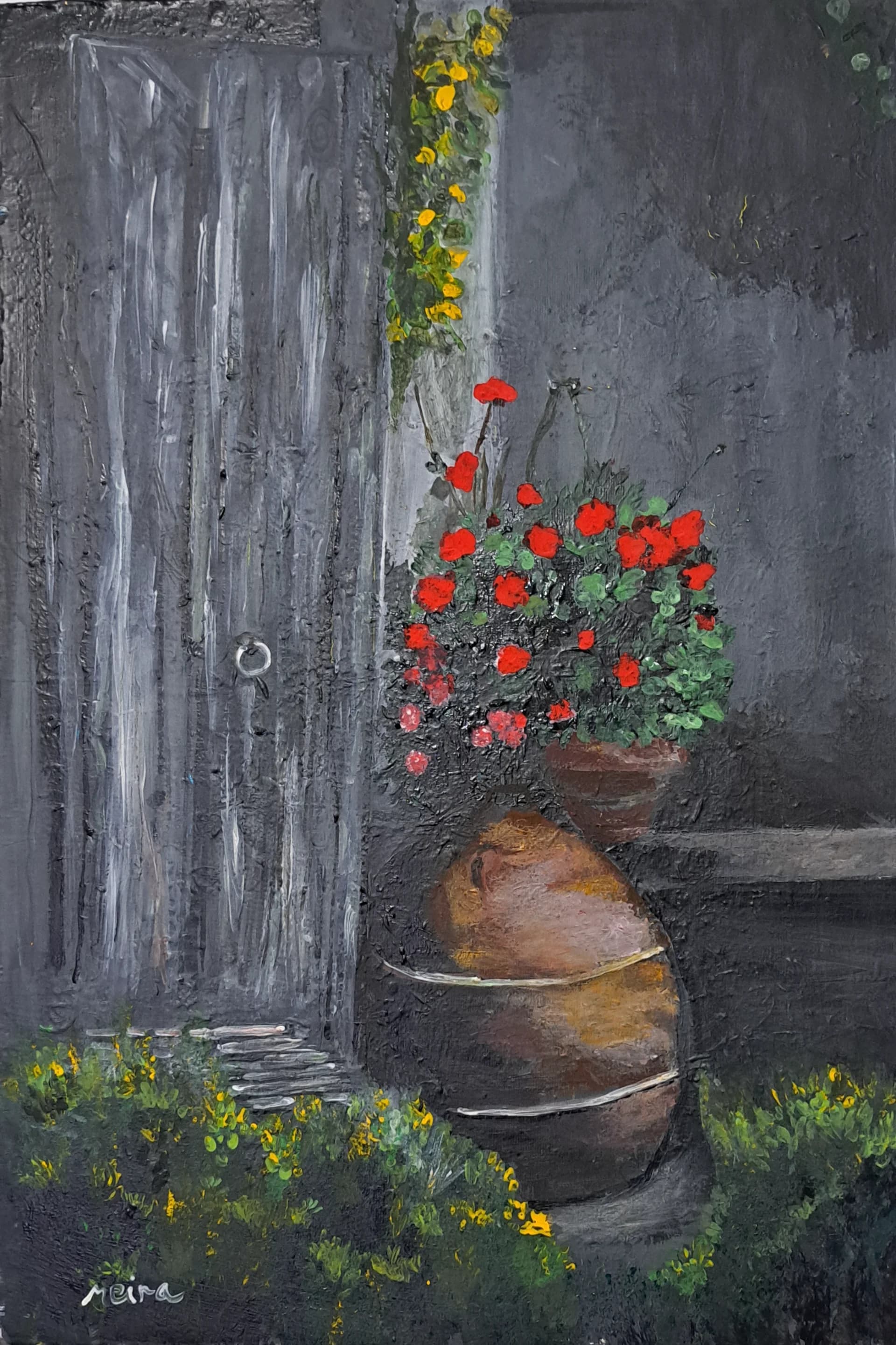 Crimson at the Threshold