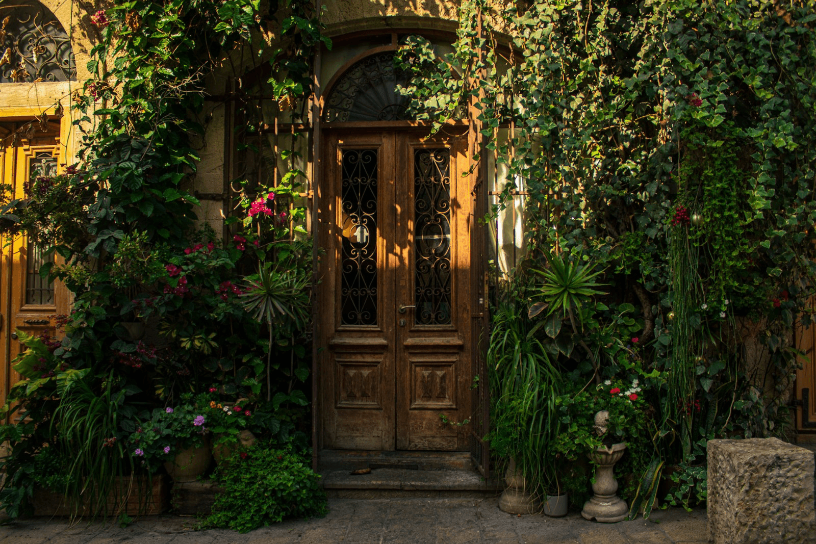Hidden Garden Door