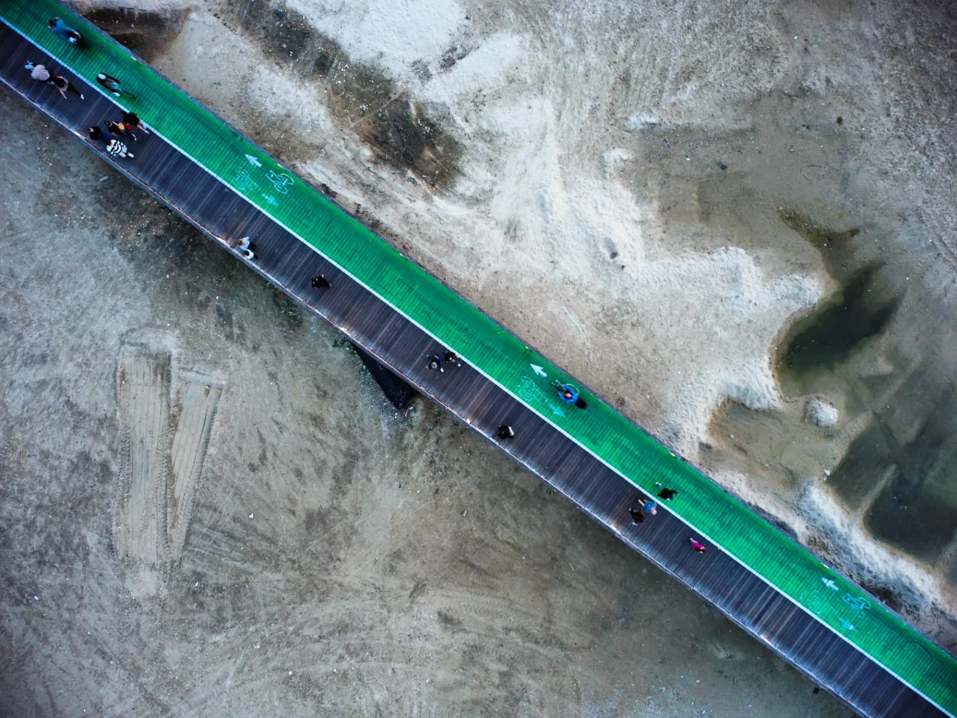 The last green line