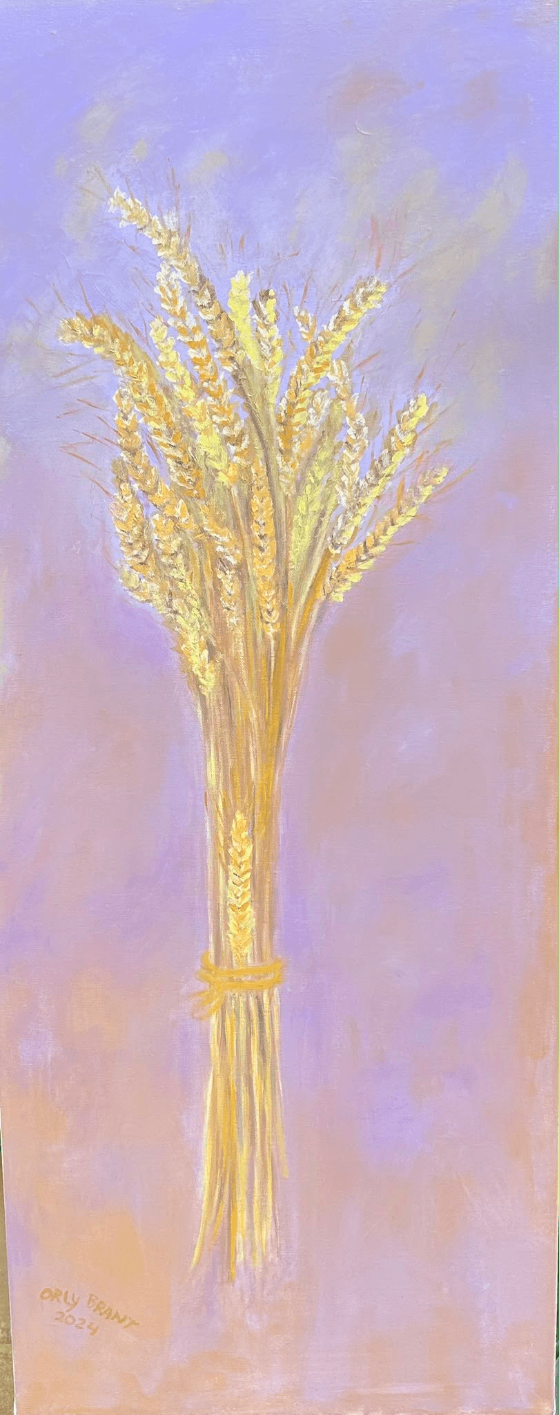 A bouquet of wheat ears