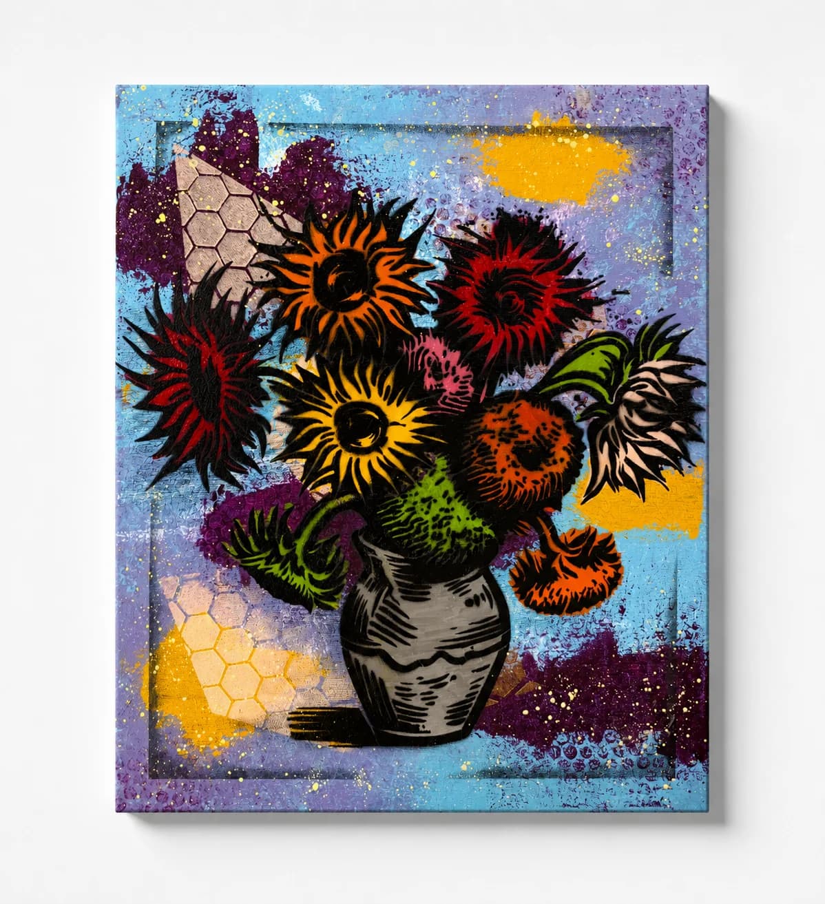 Electric Bloom Arrangement