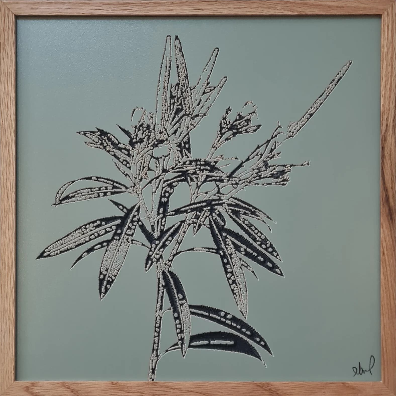 Botanical Relief Study