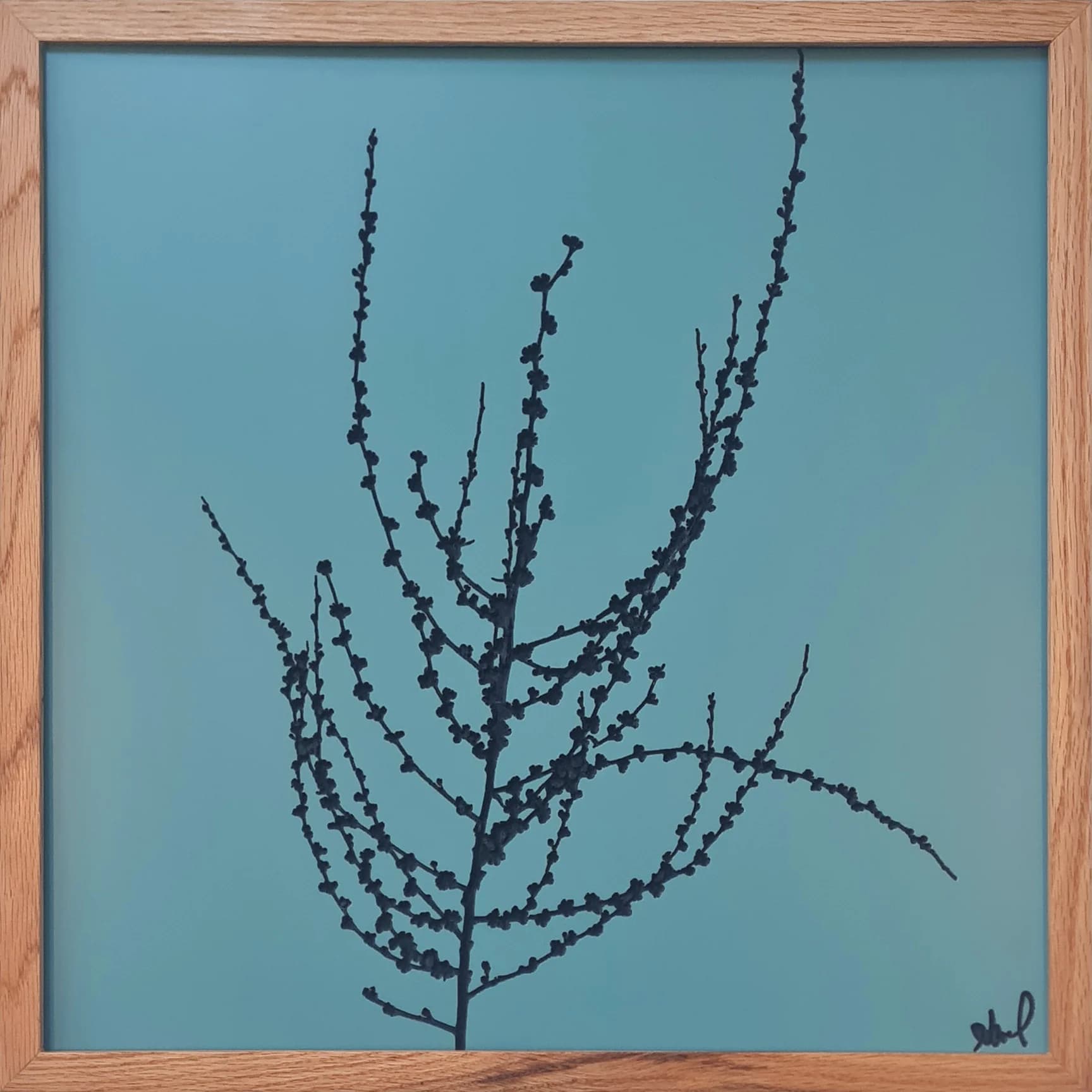 Winter Branch Silhouette
