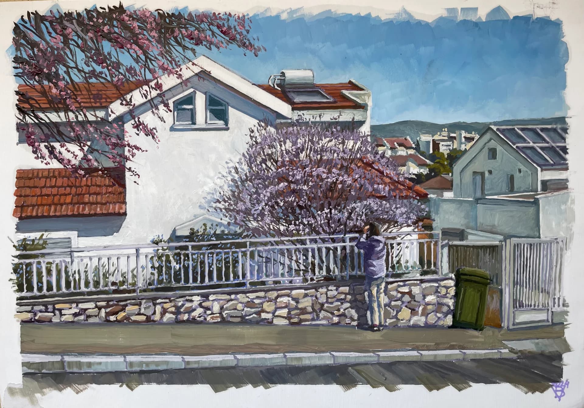 Lilac March. SOLD