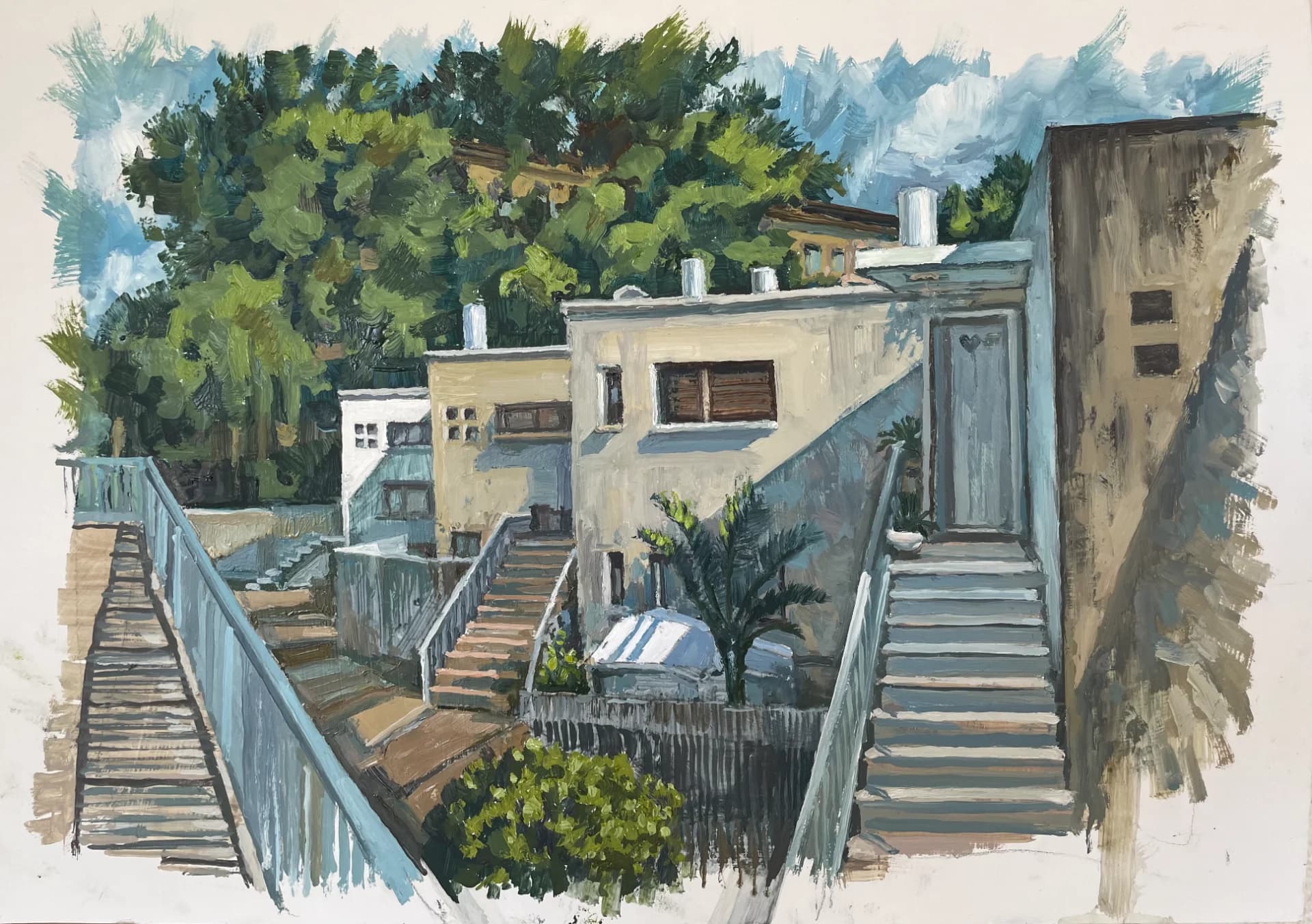 First houses. SOLD
