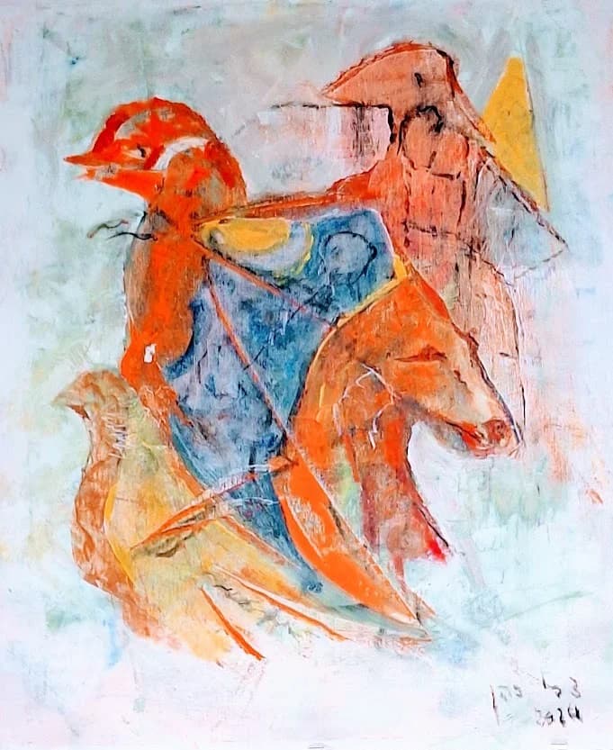 Avian Chorus in Ochre