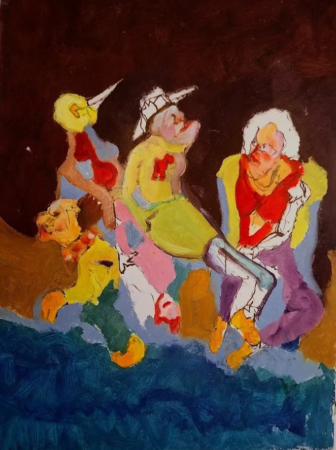 Nocturne for Three Figures