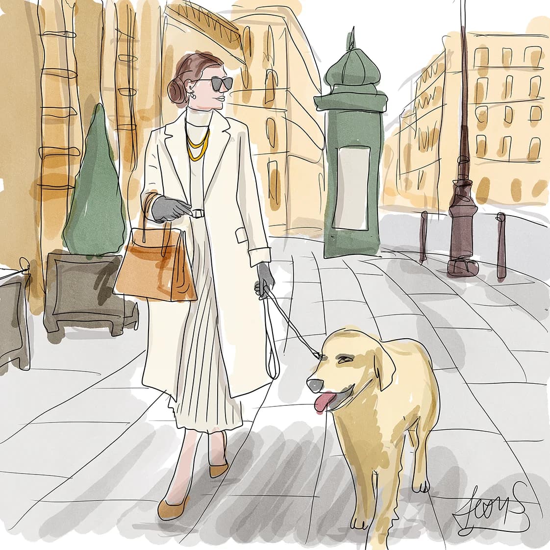 City Stroll in Ochre