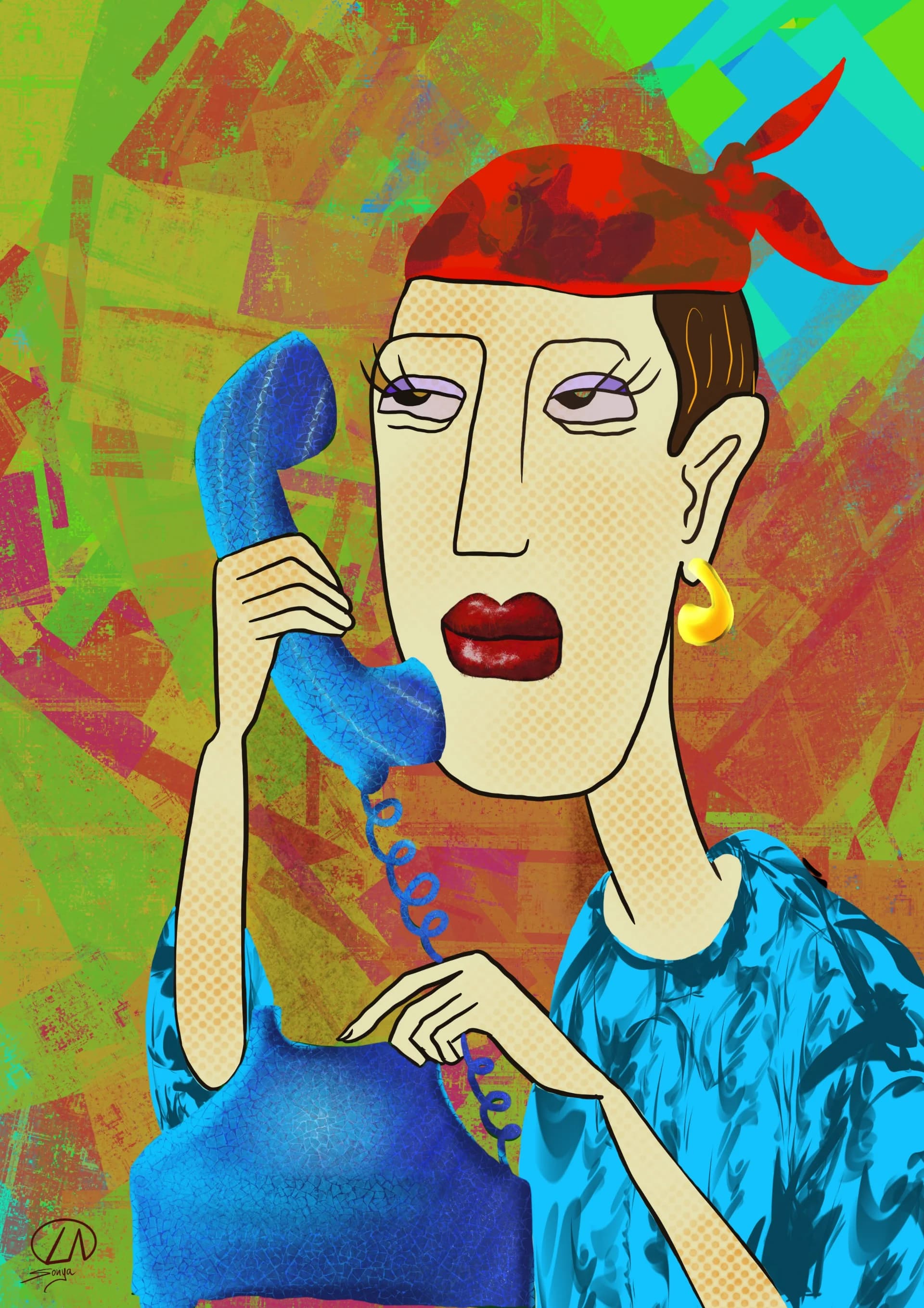 Blue Line Caller