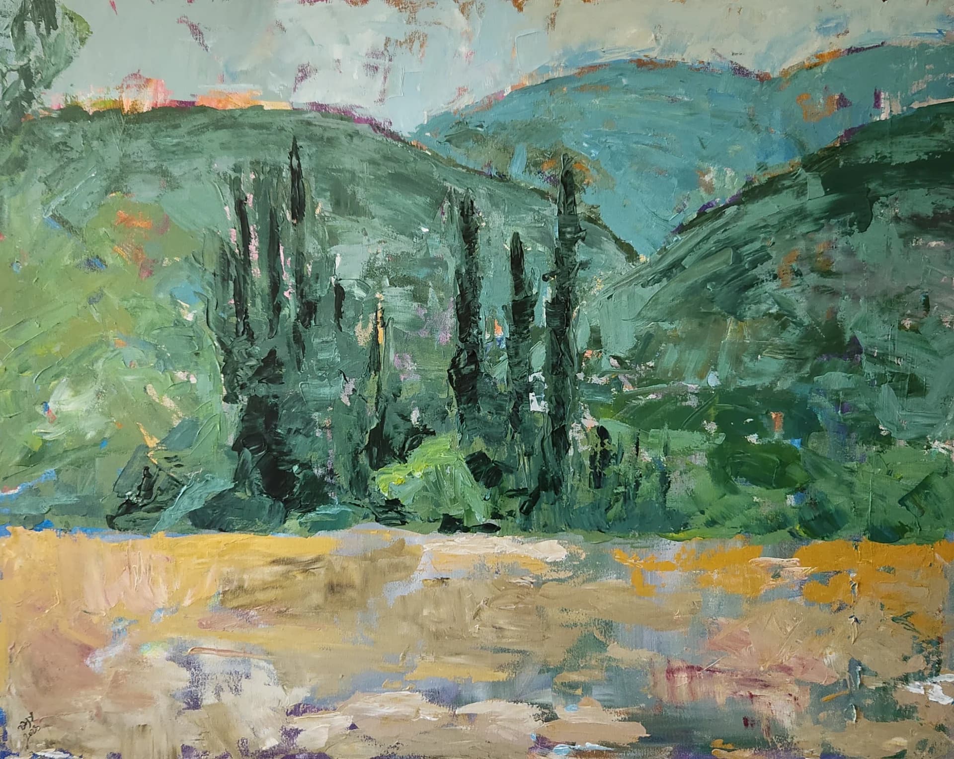 Cypress in Blue Hills