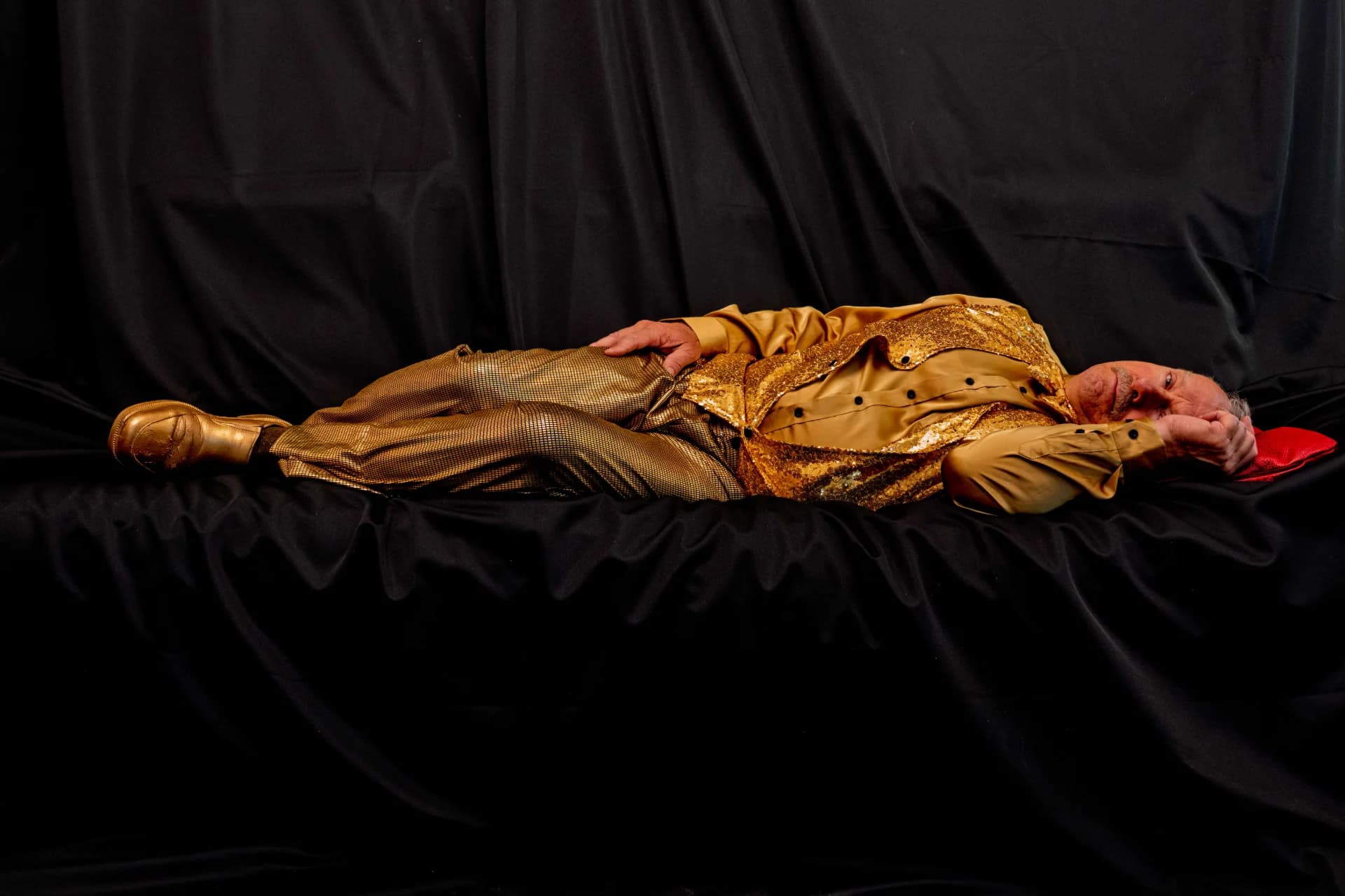 Reclining in Gold