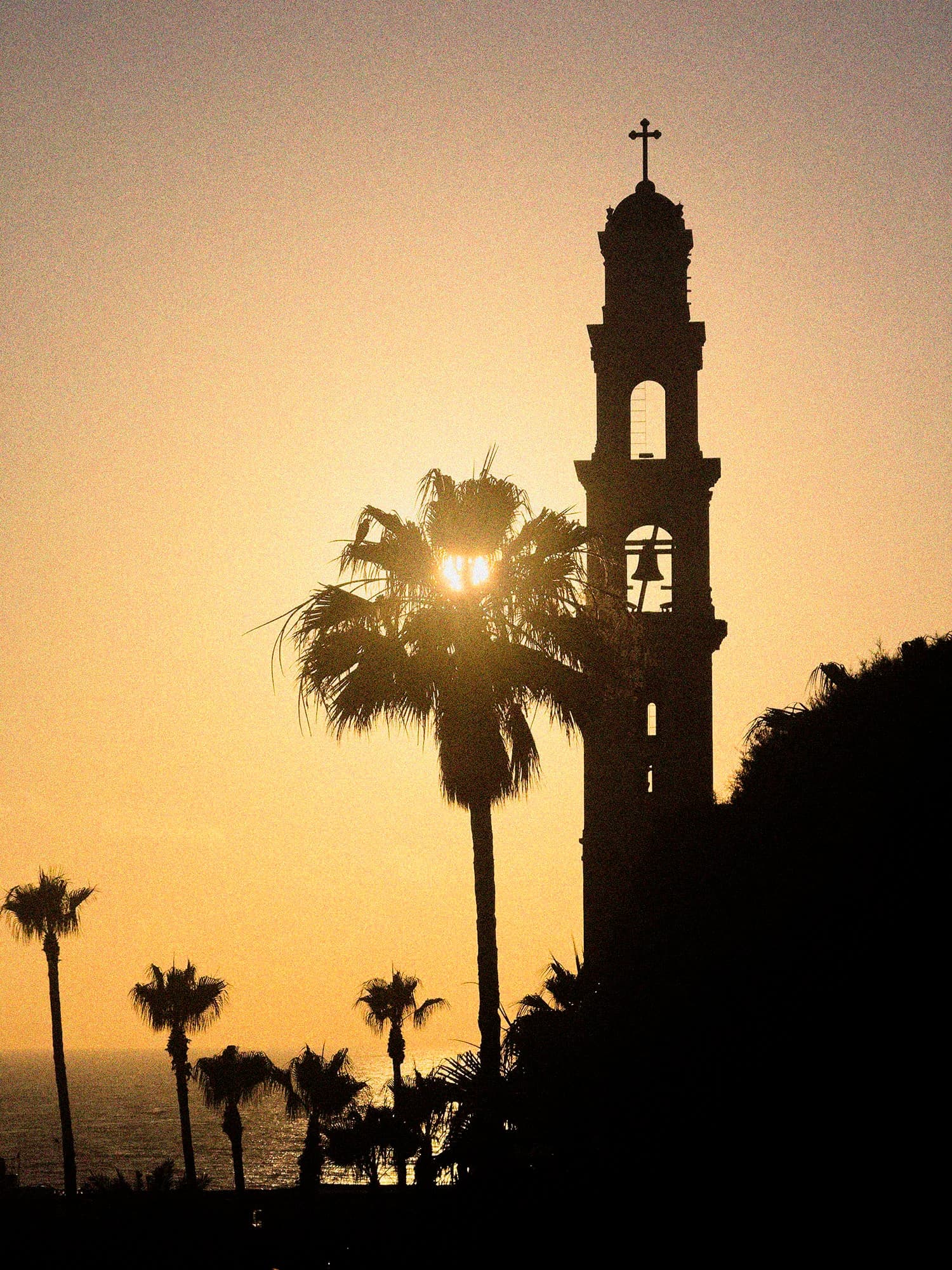 Bell Tower at Dusk