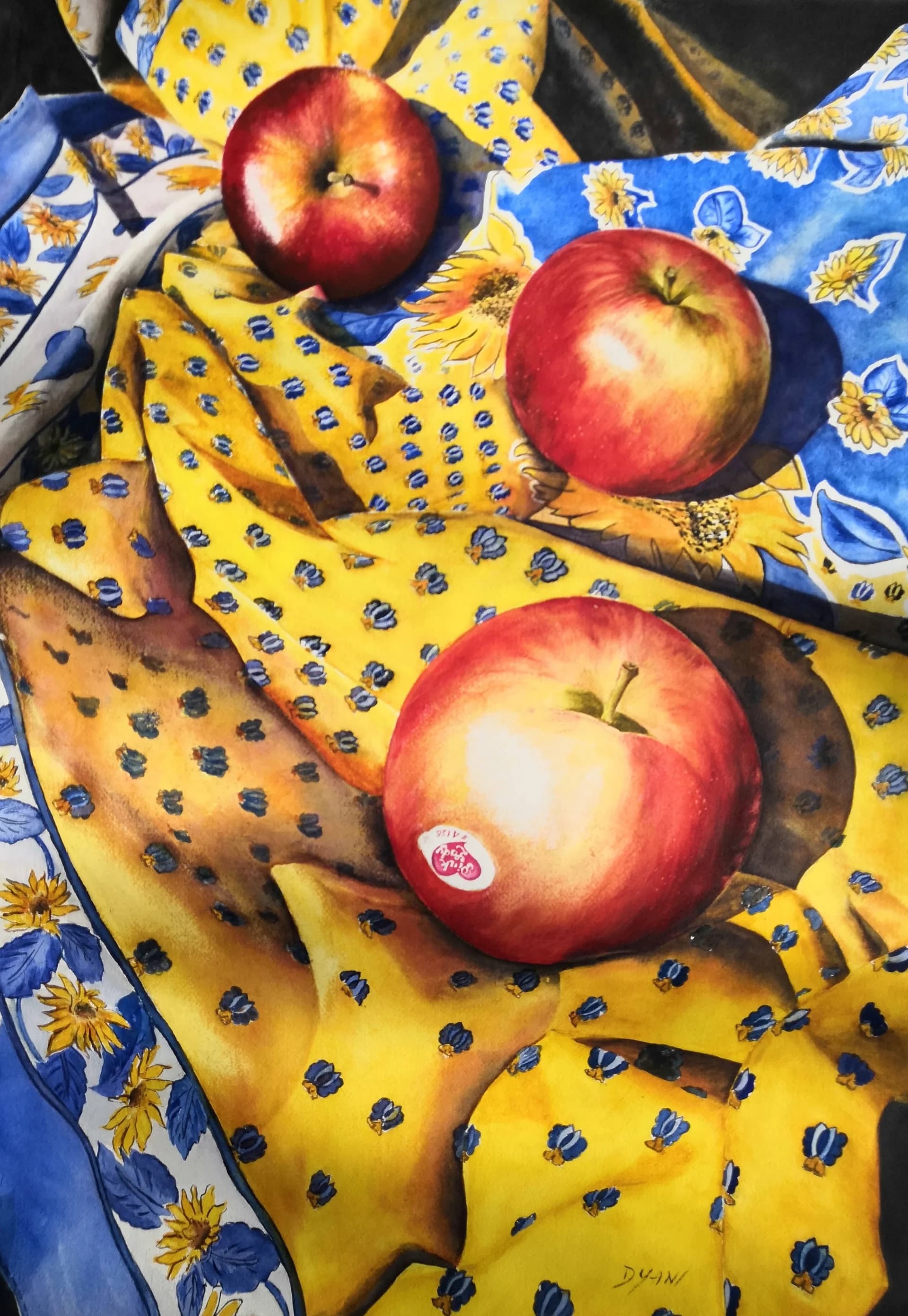 Apples in Sunlit Cloth