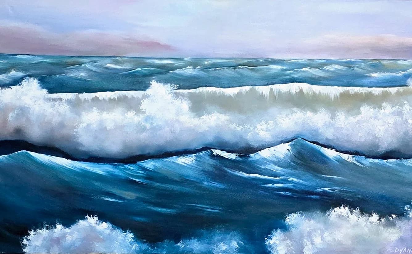 Breaking Blue Tide