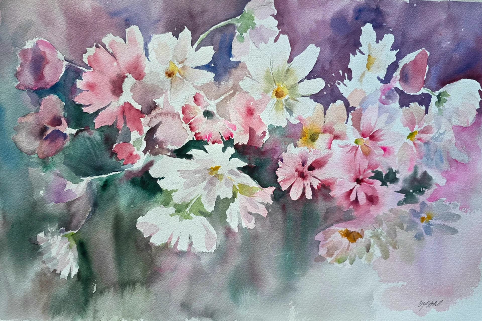 Blush Garden Reverie