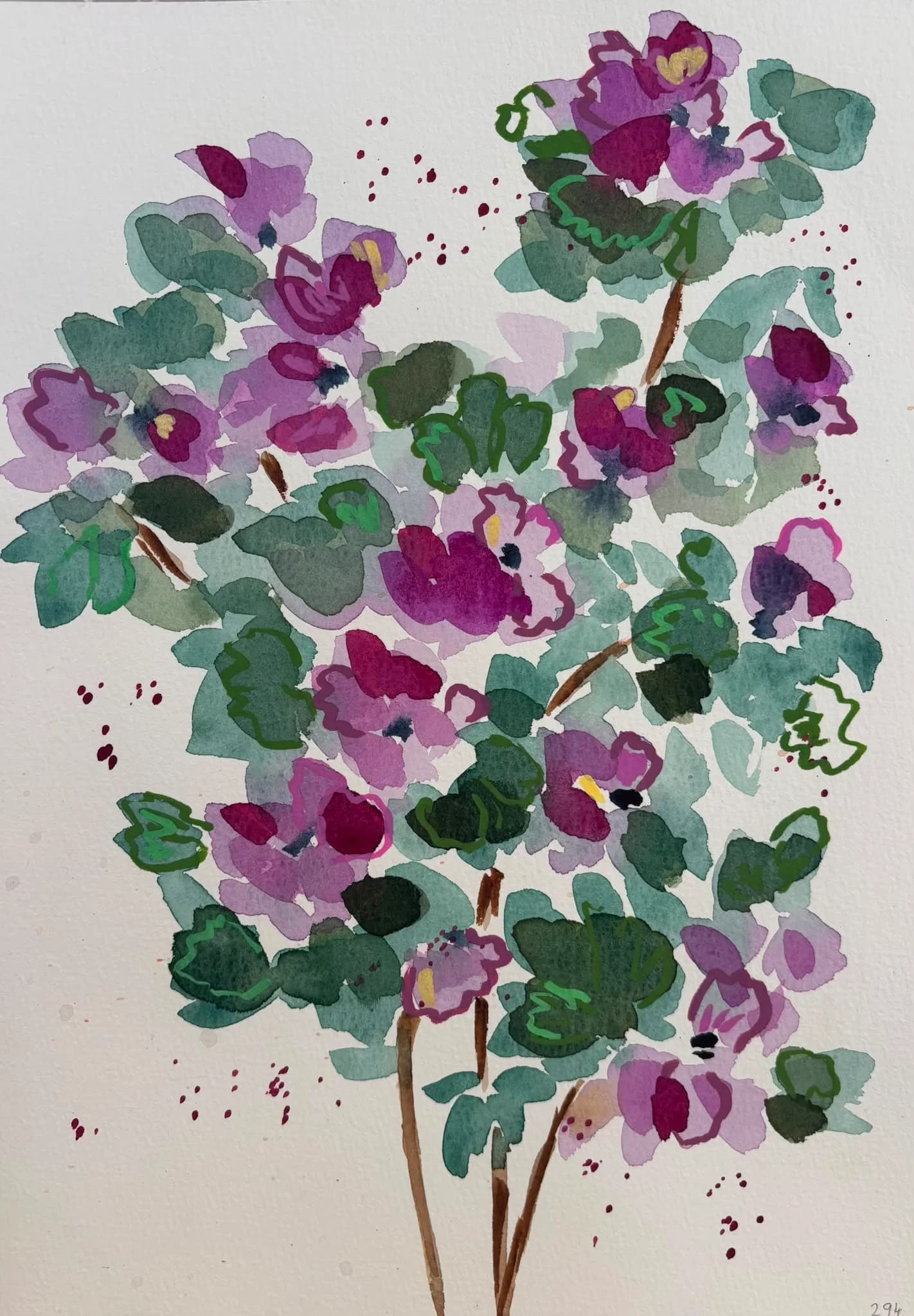 Cyclamen Reverie