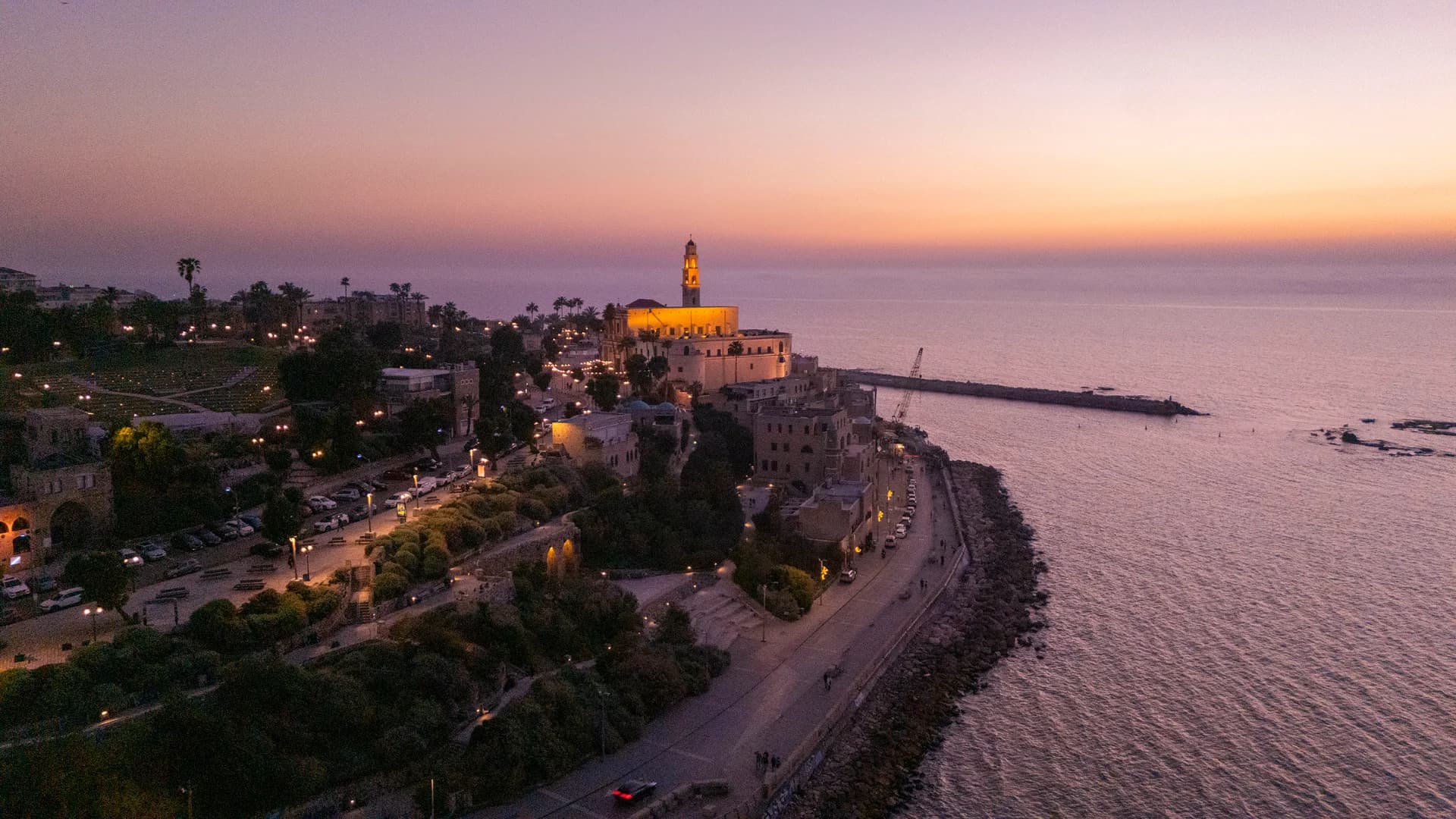 Old Jaffa at Dusk