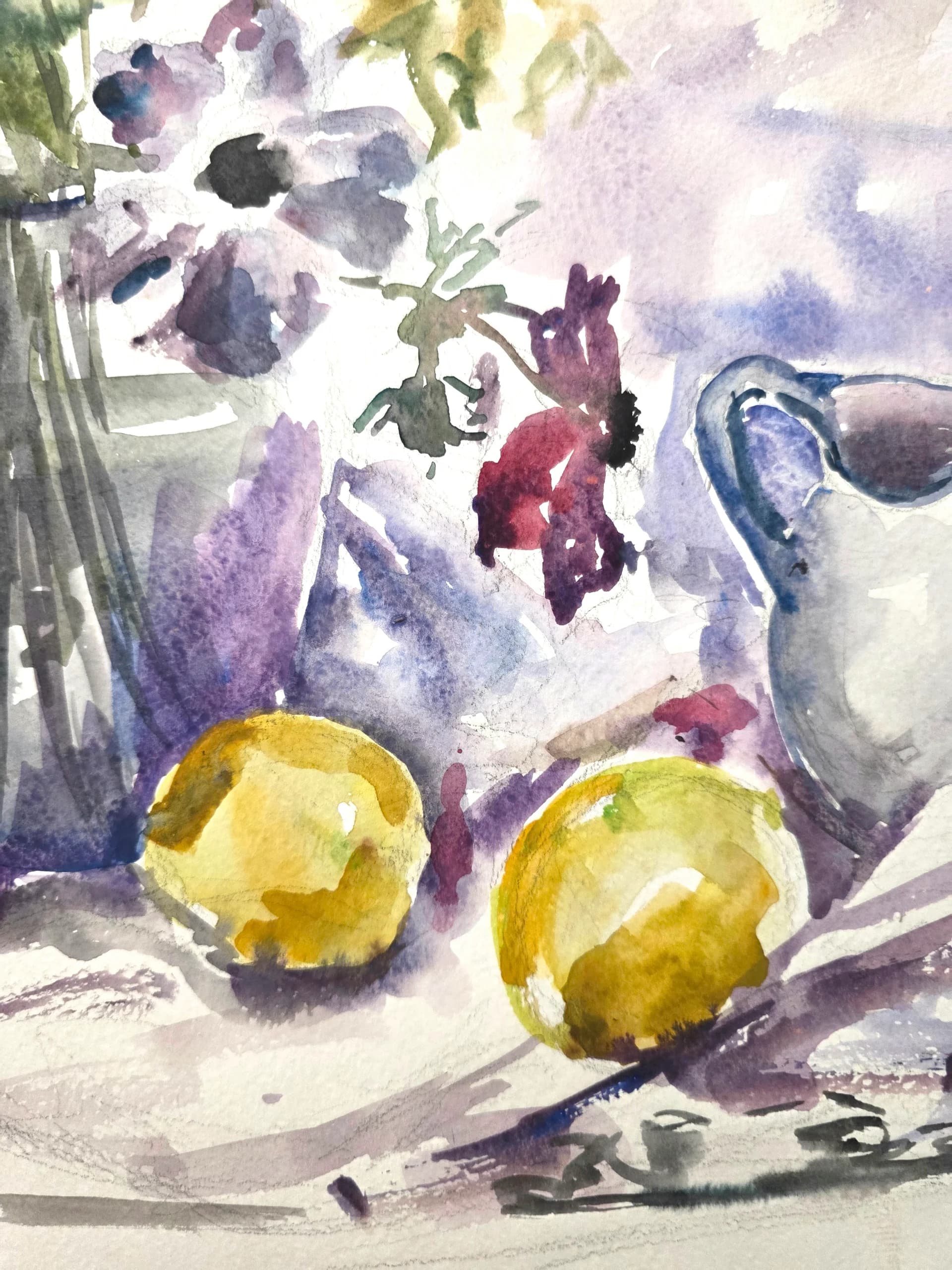 Lilac Light Still Life 3