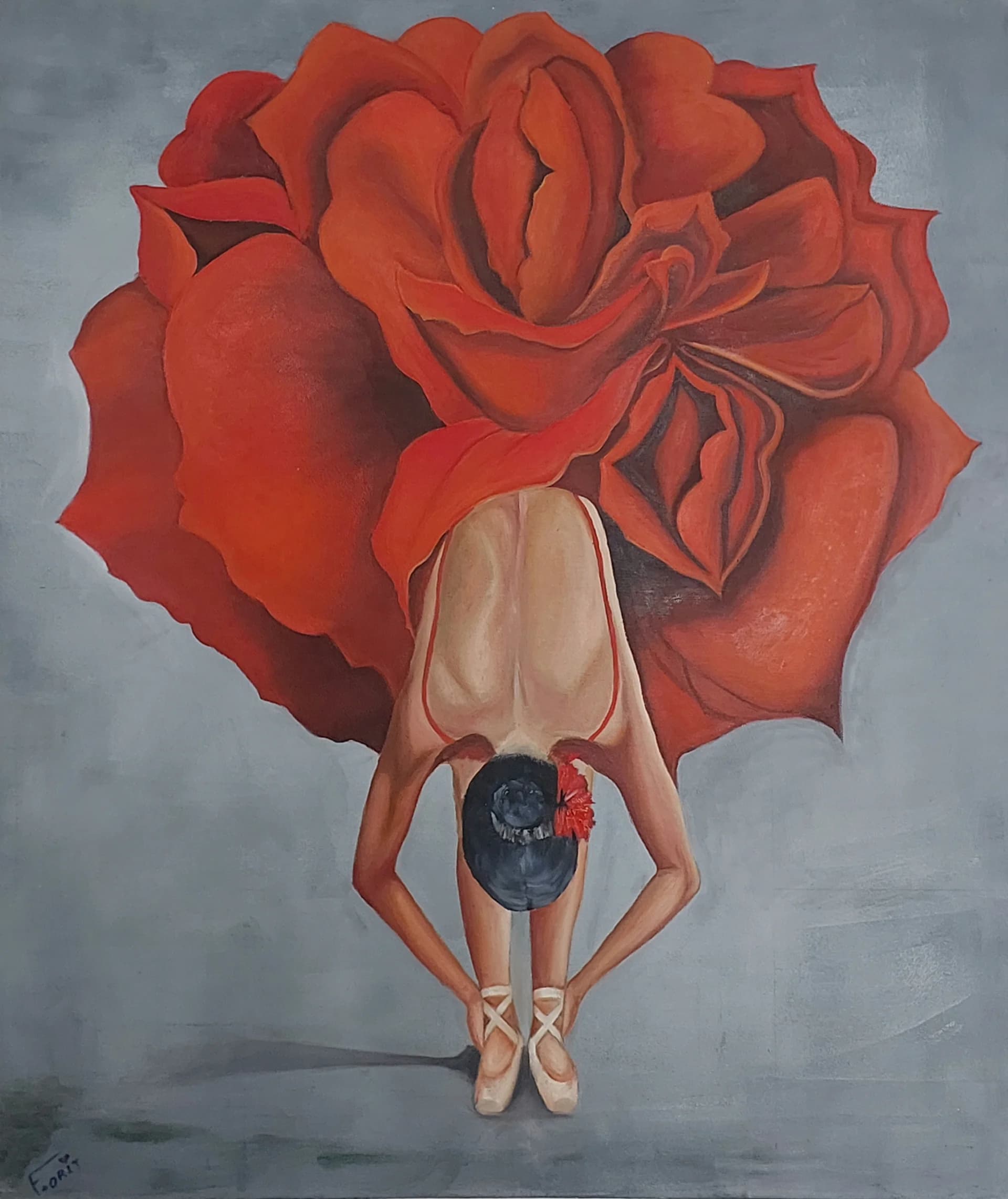 Rose in Repose