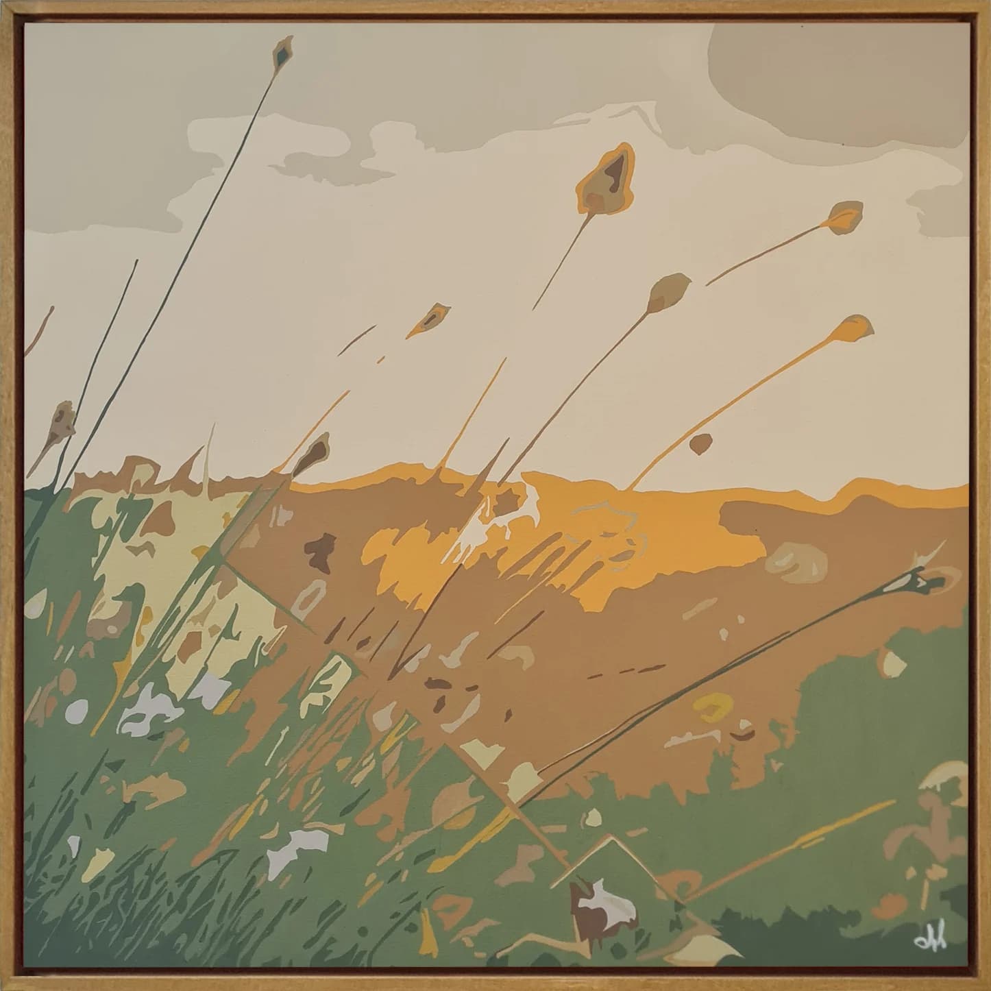 Field in Quiet Gold