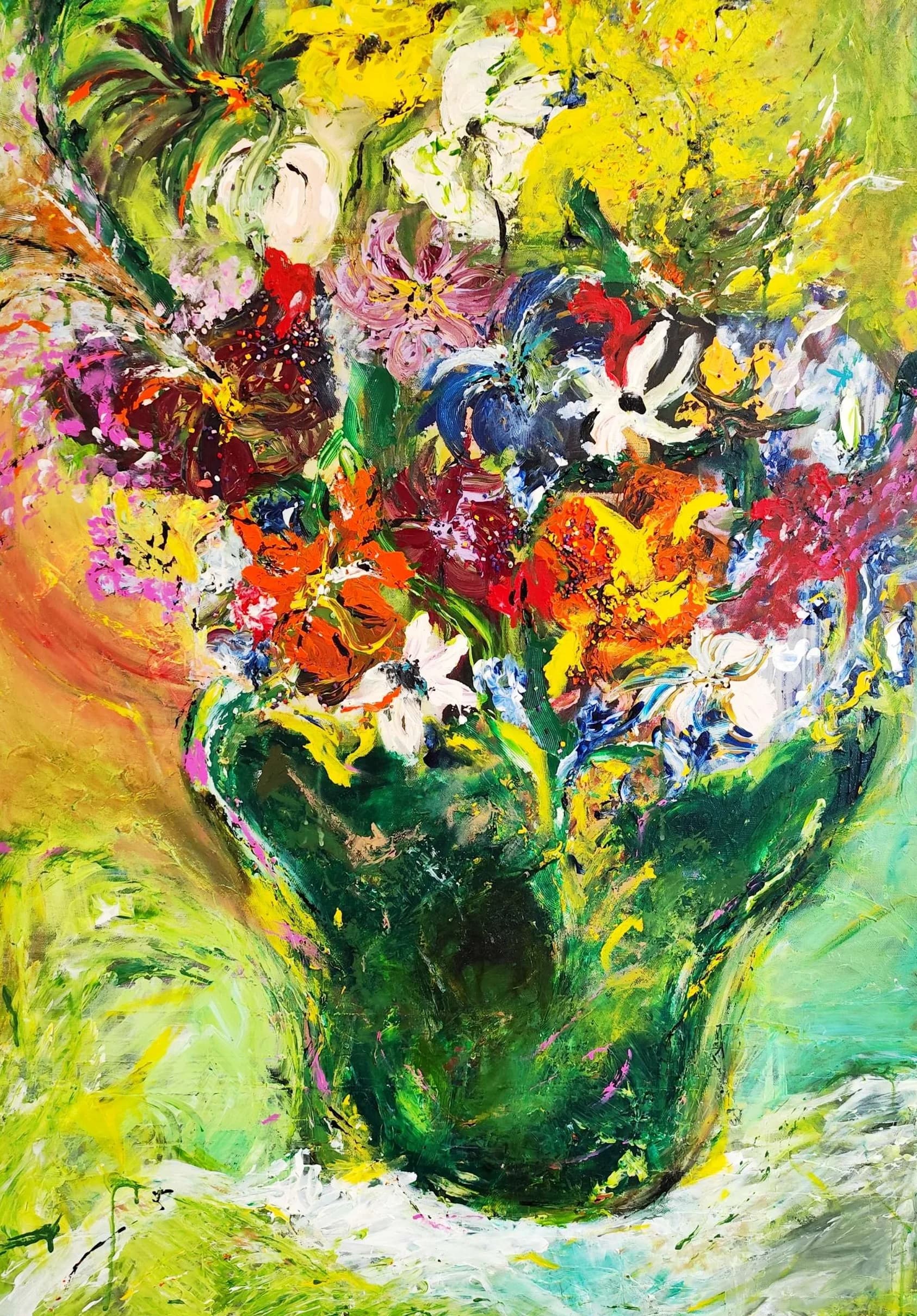 Verdant Bouquet Burst