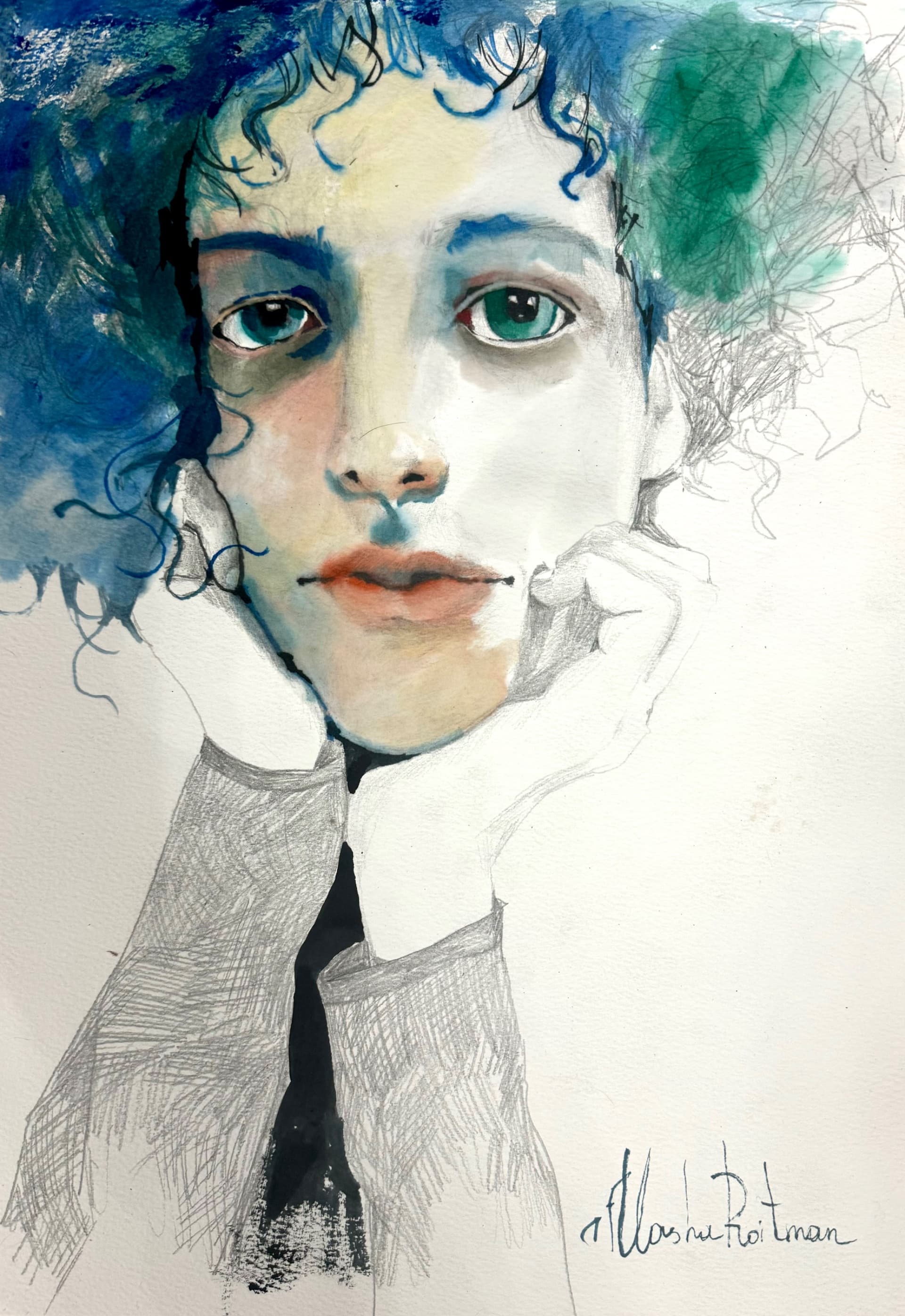 Turquoise Gaze